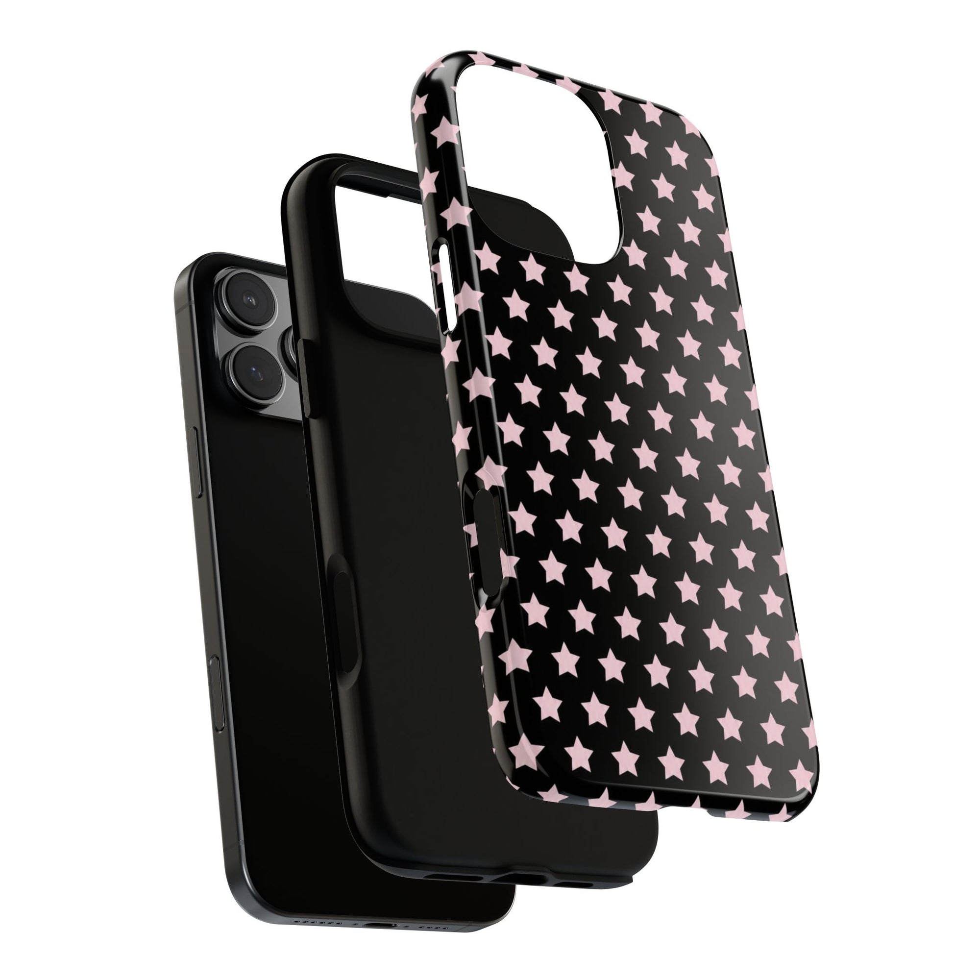Star Girl iPhone Case ✦ Y2K Aesthetic Black Star Phone Case