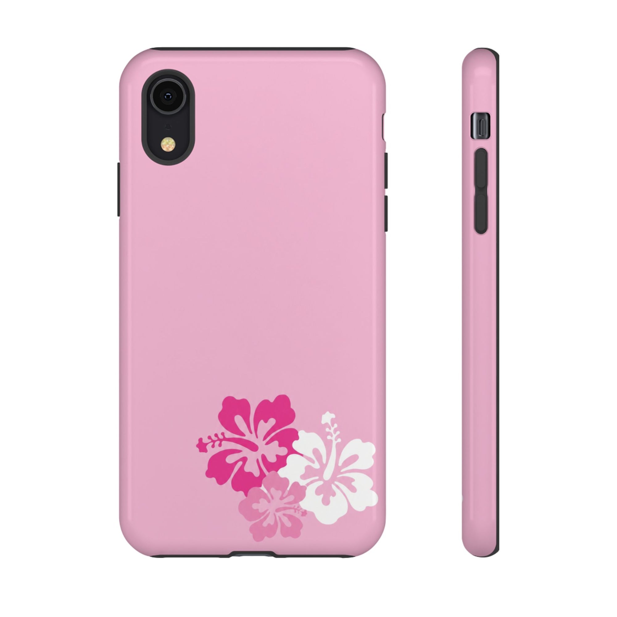 Y2K Hibiscus Floral Phone Case | Cute Coquette Tropical iPhone Case | Glossy Protective Girly Cover| dejavuu