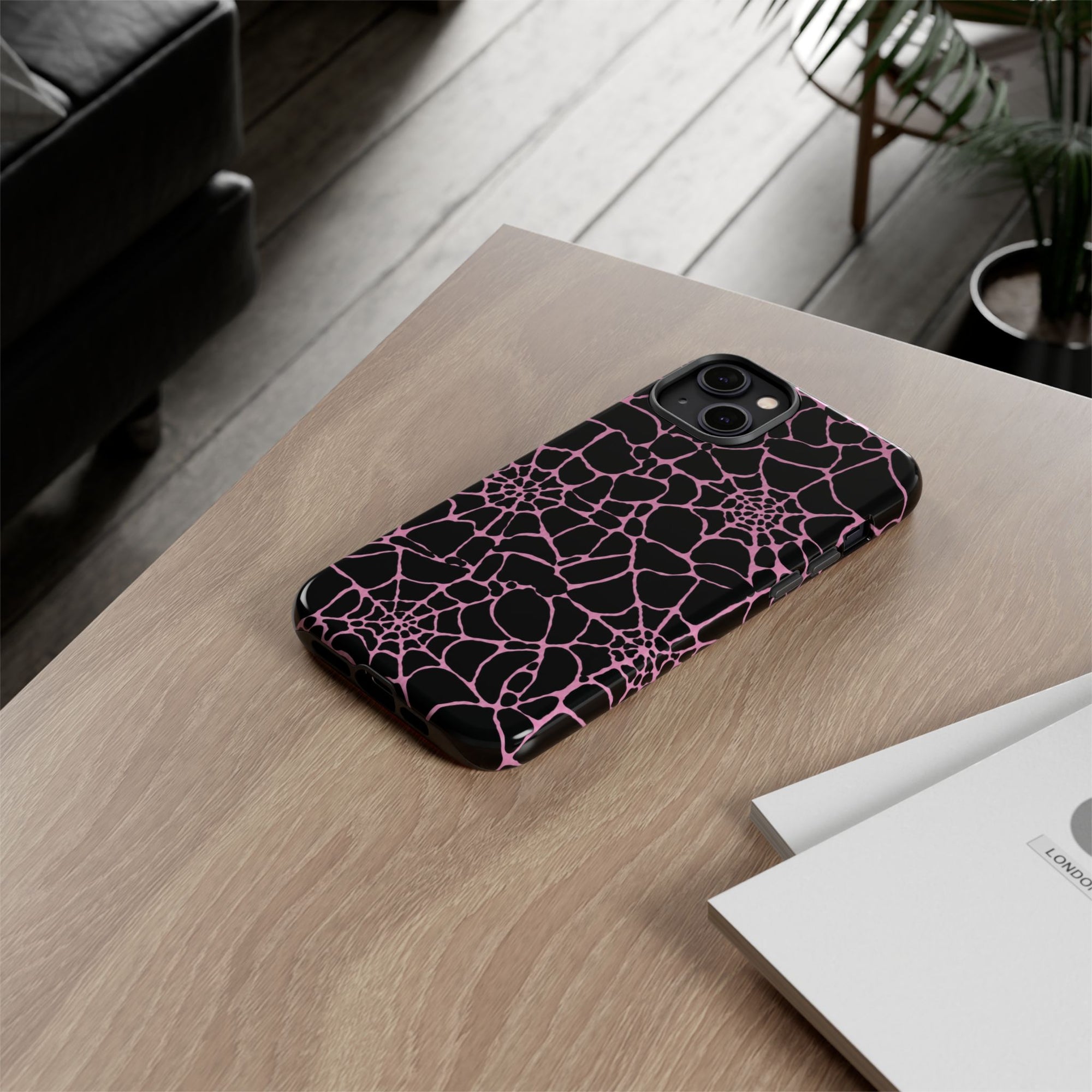 Y2K Spiderweb iPhone Case 🕷️ Goth Aesthetic Cute Emo Phone Case
