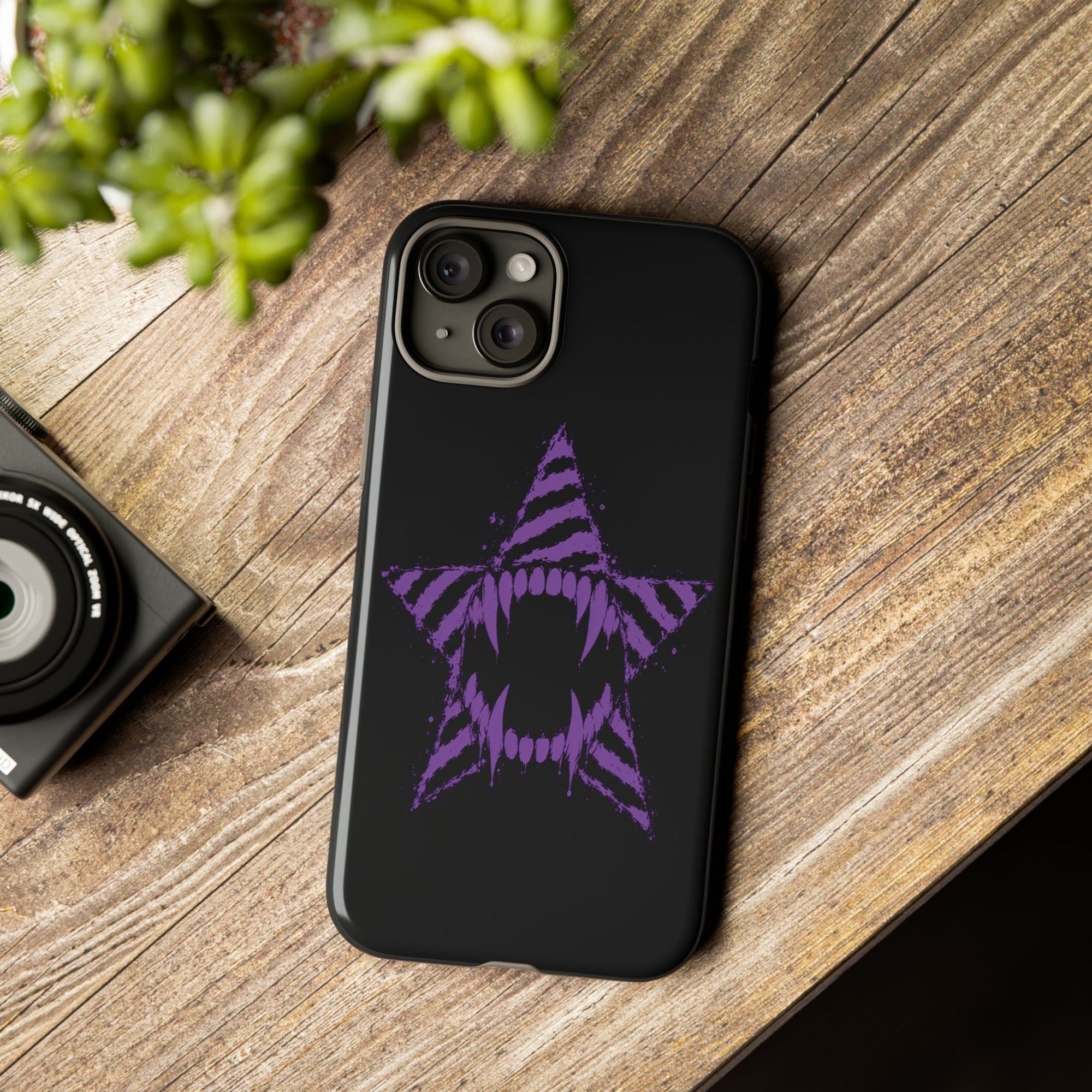 Vampire Star iPhone Case 🩸 Y2K Goth Alt Phone Case