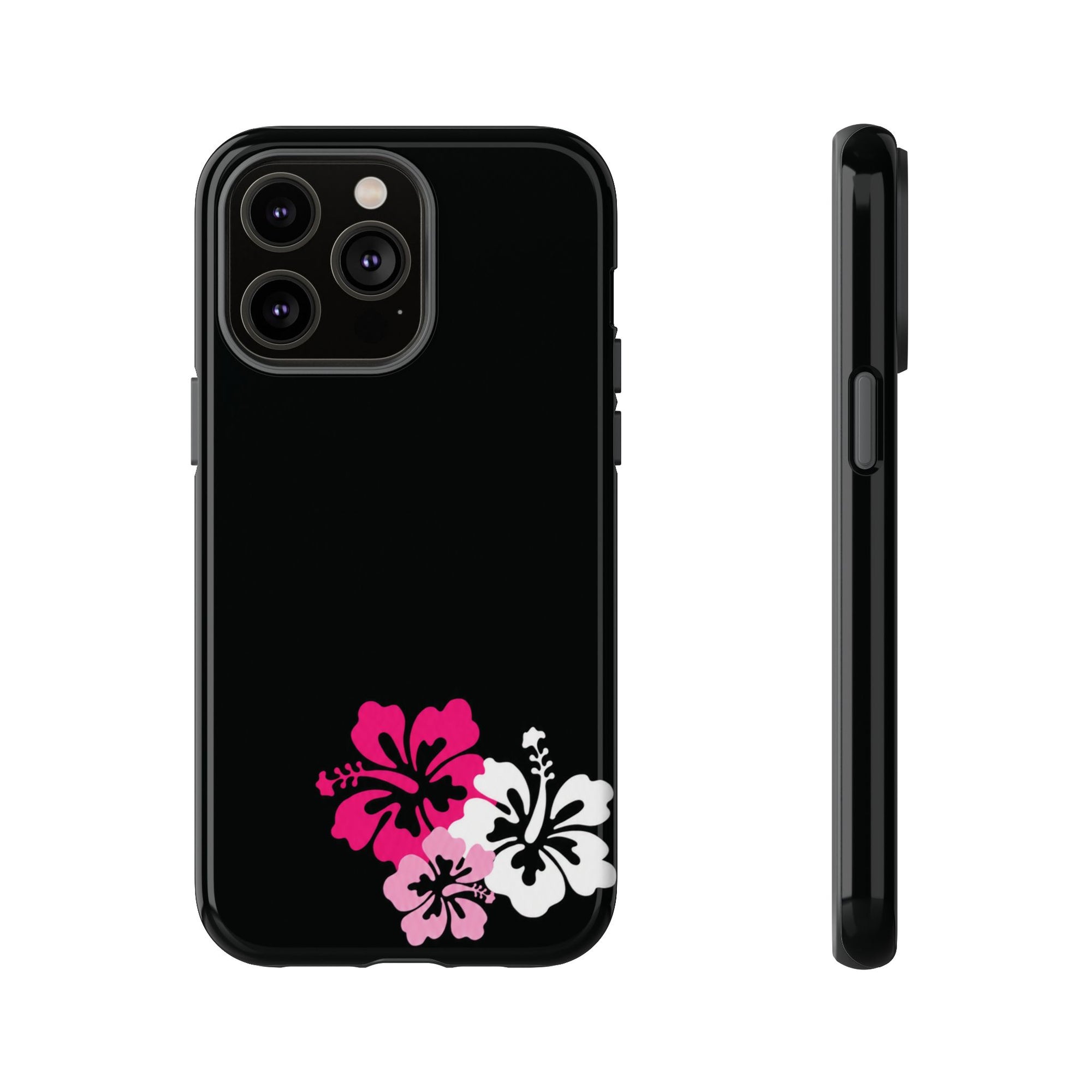 Y2K Hibiscus Floral Phone Case | Cute Coquette Tropical iPhone Case | Glossy Protective Girly Cover| dejavuu