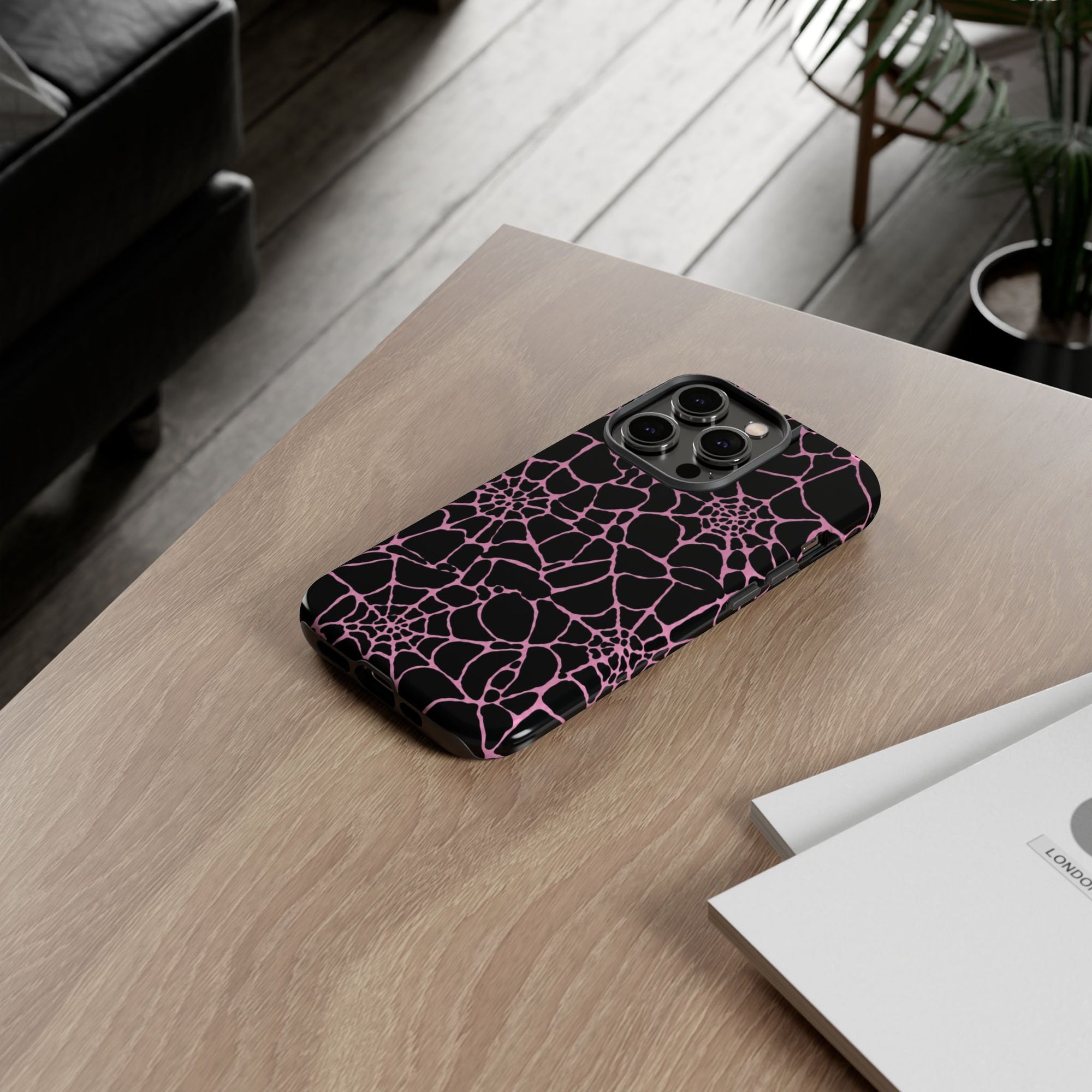 Y2K Spiderweb iPhone Case 🕷️ Goth Aesthetic Cute Emo Phone Case