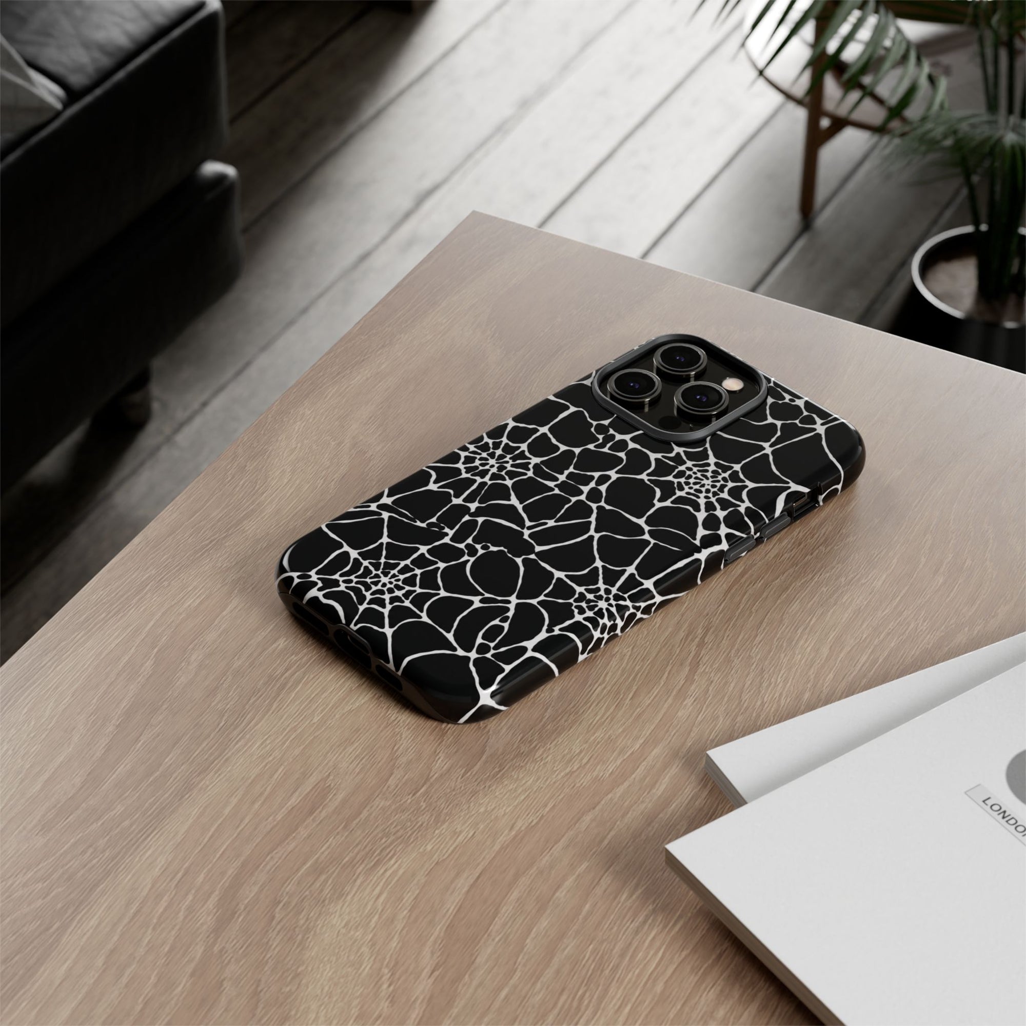 Y2K Spiderweb iPhone Case 🕷️ Goth Aesthetic Cute Emo Phone Case