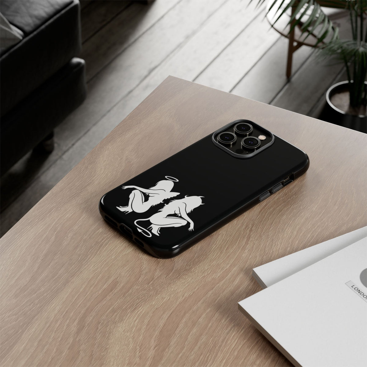Devil VS Angel Phone Case| Gothic Y2K Phone Case