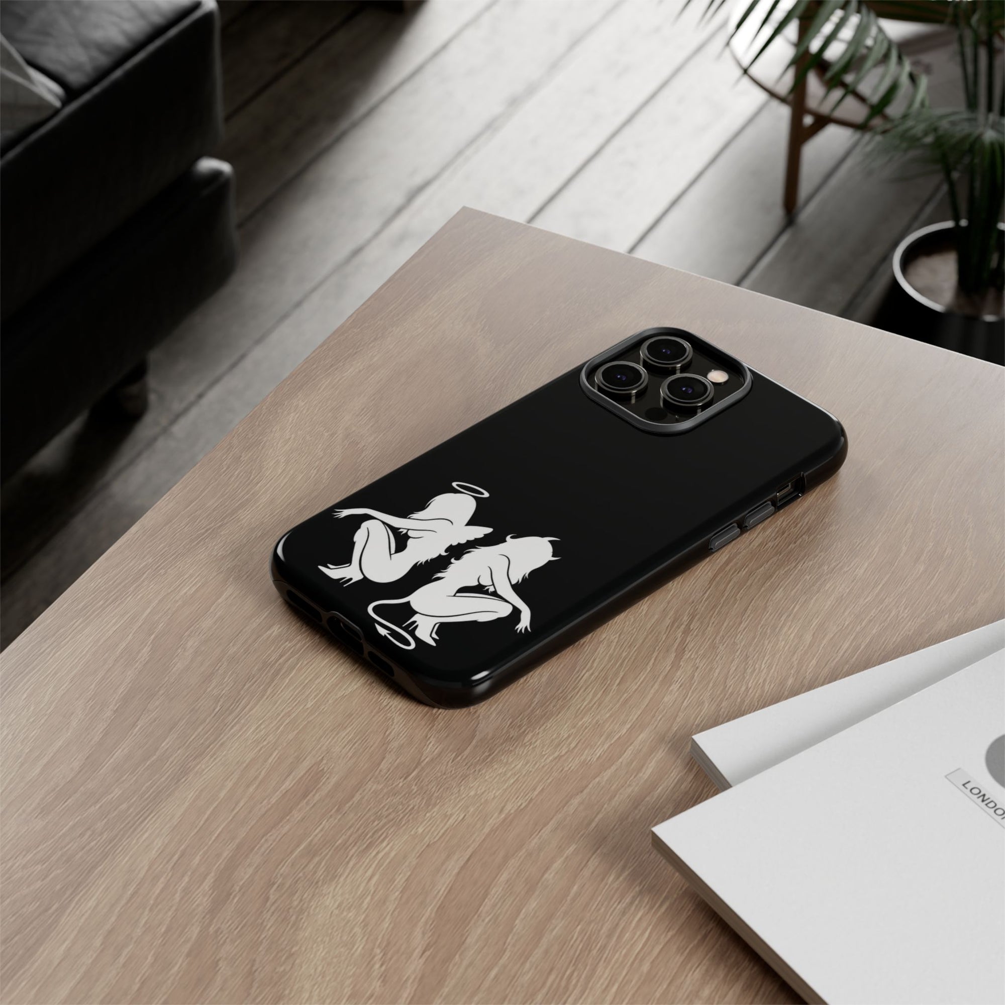 Devil VS Angel Phone Case| Gothic Y2K Phone Case