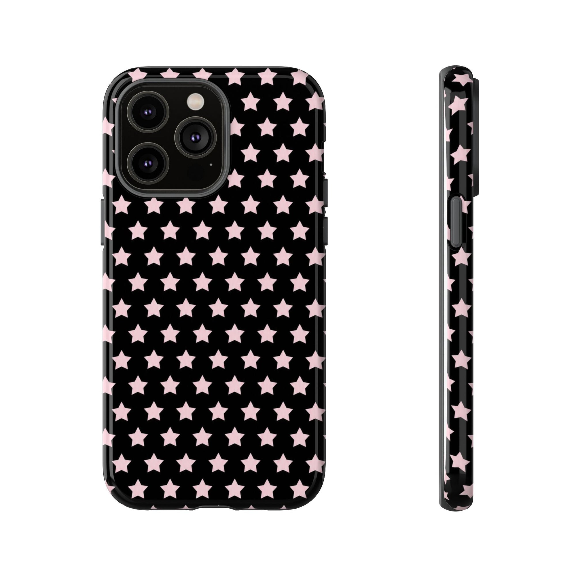 Star Girl iPhone Case ✦ Y2K Aesthetic Black Star Phone Case