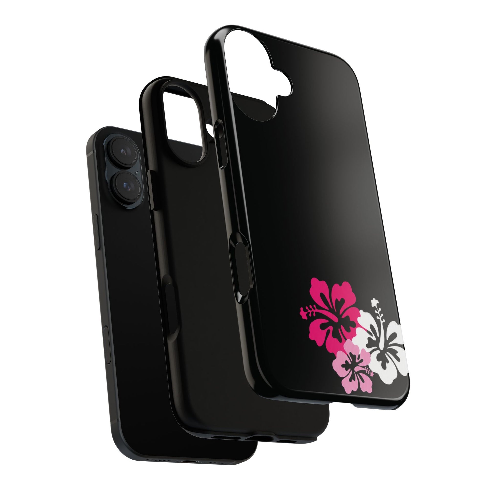 Y2K Hibiscus Floral Phone Case | Cute Coquette Tropical iPhone Case | Glossy Protective Girly Cover| dejavuu