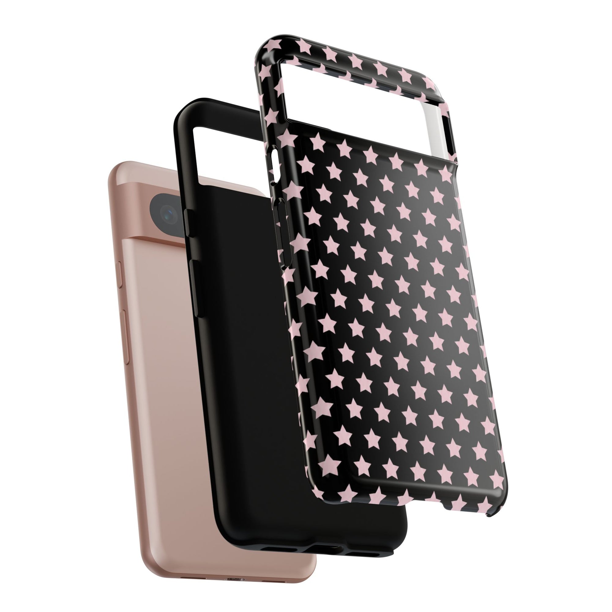 Star Girl iPhone Case ✦ Y2K Aesthetic Black Star Phone Case