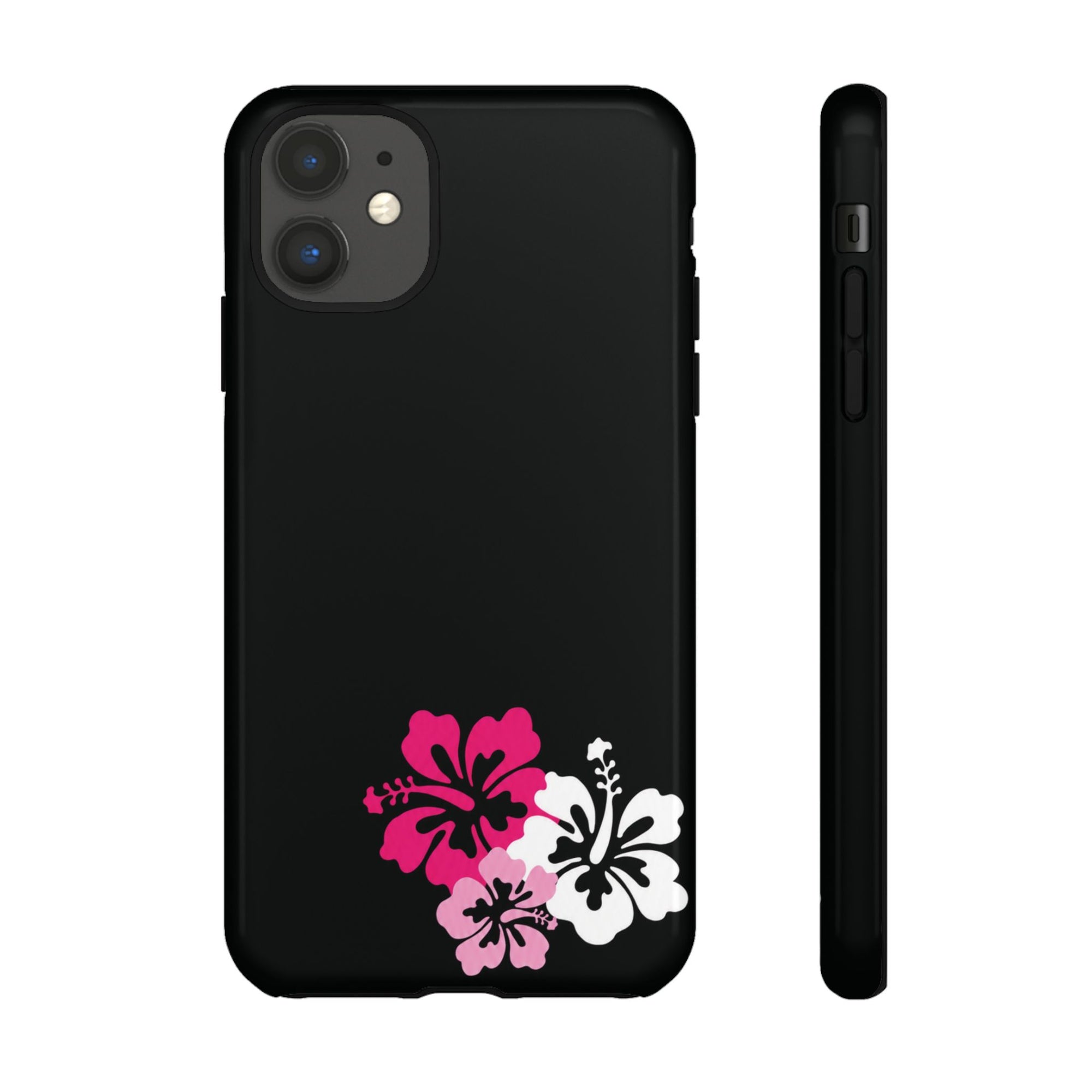 Y2K Hibiscus Floral Phone Case | Cute Coquette Tropical iPhone Case | Glossy Protective Girly Cover| dejavuu