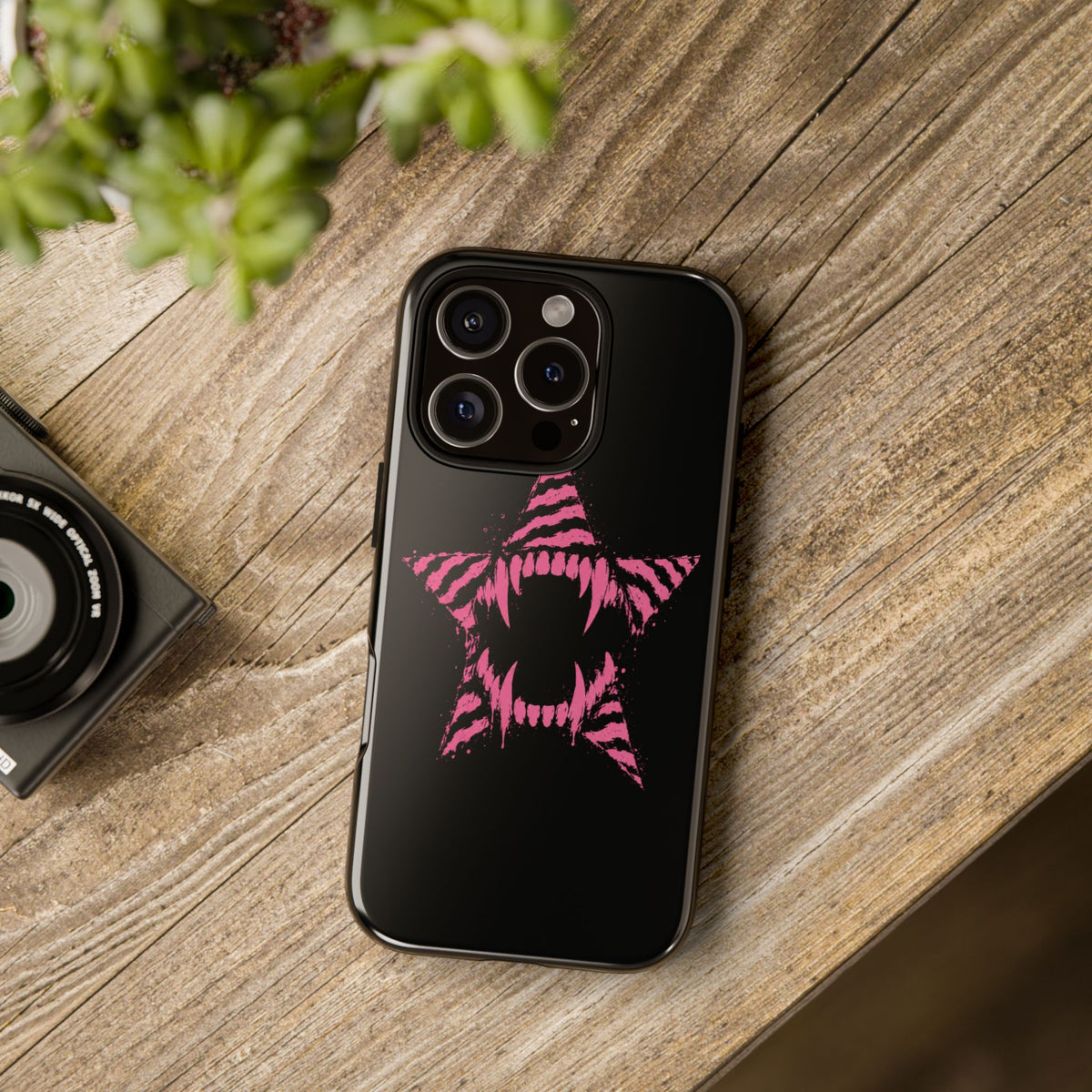 Vampire Star iPhone Case 🩸 Y2K Goth Alt Phone Case