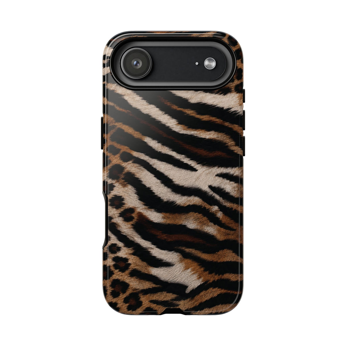 Tiger x Leopard iPhone Case | Cool Girl Mob Wife Aesthetic