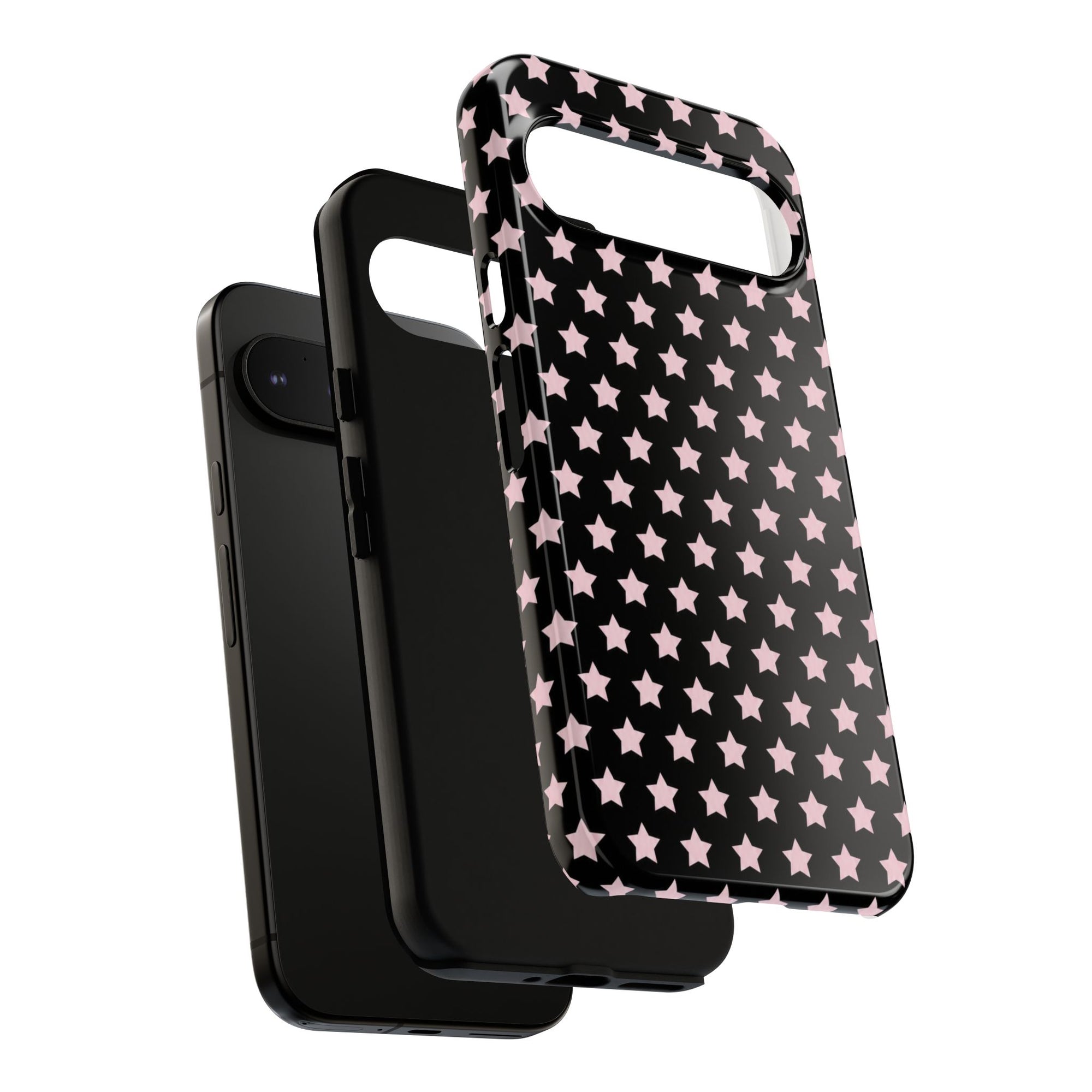 Star Girl iPhone Case ✦ Y2K Aesthetic Black Star Phone Case
