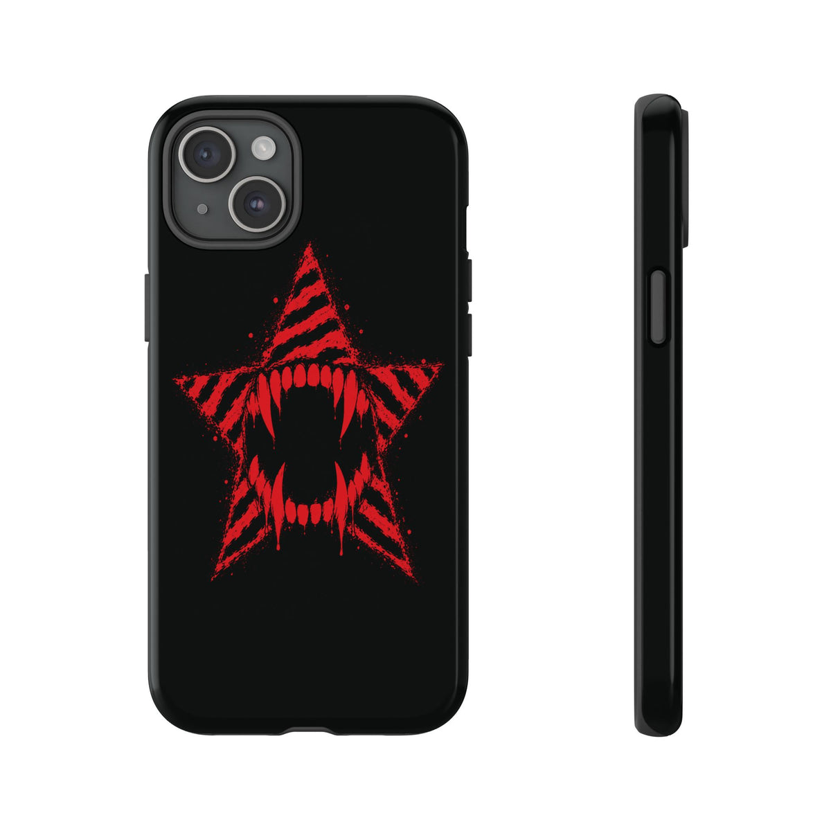 Vampire Star iPhone Case 🩸 Y2K Goth Alt Phone Case