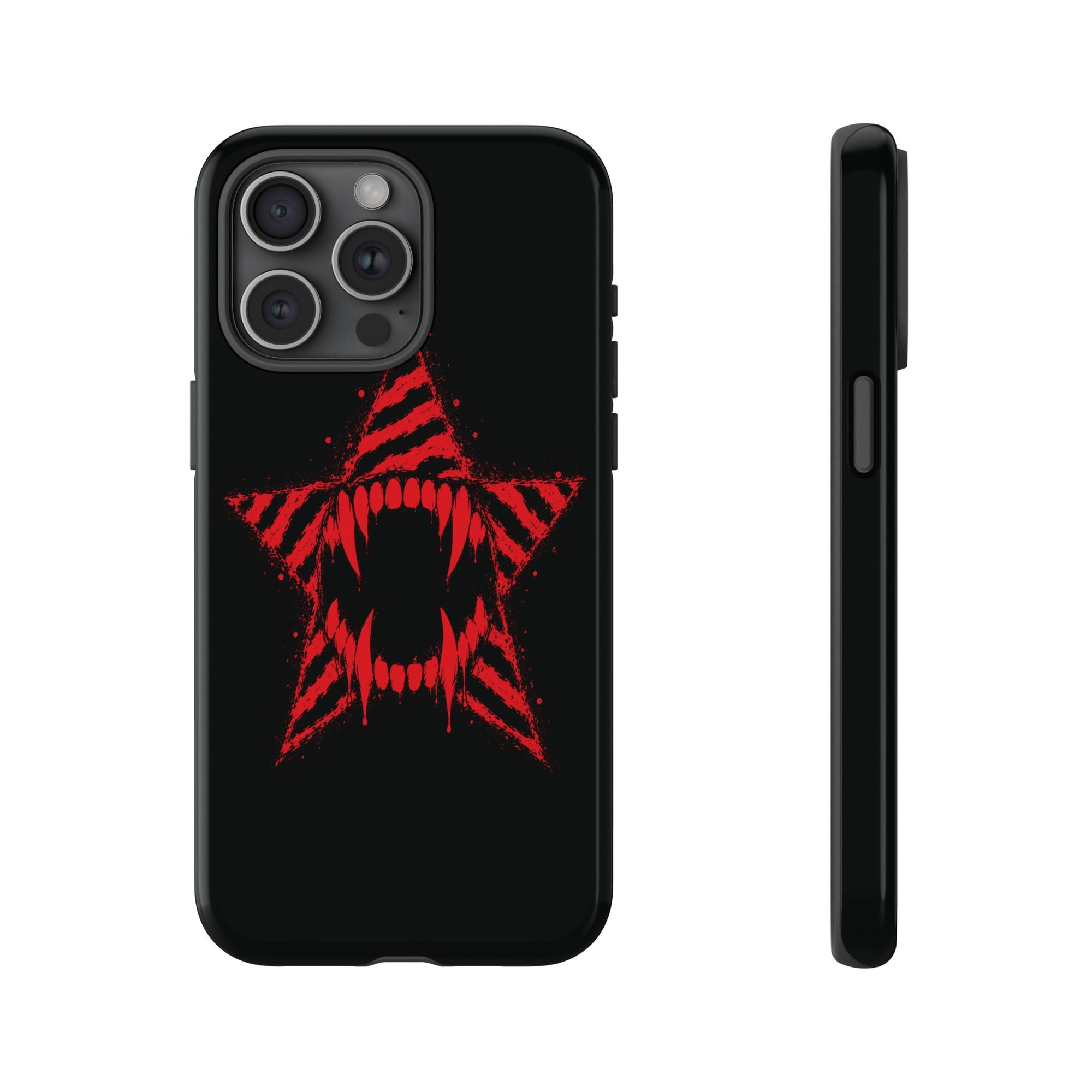 Vampire Star iPhone Case 🩸 Y2K Goth Alt Phone Case