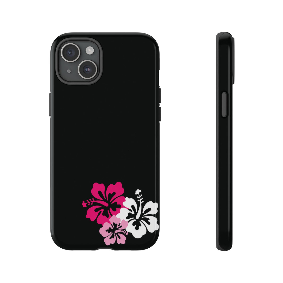 Y2K Hibiscus Floral Phone Case | Cute Coquette Tropical iPhone Case | Glossy Protective Girly Cover| dejavuu