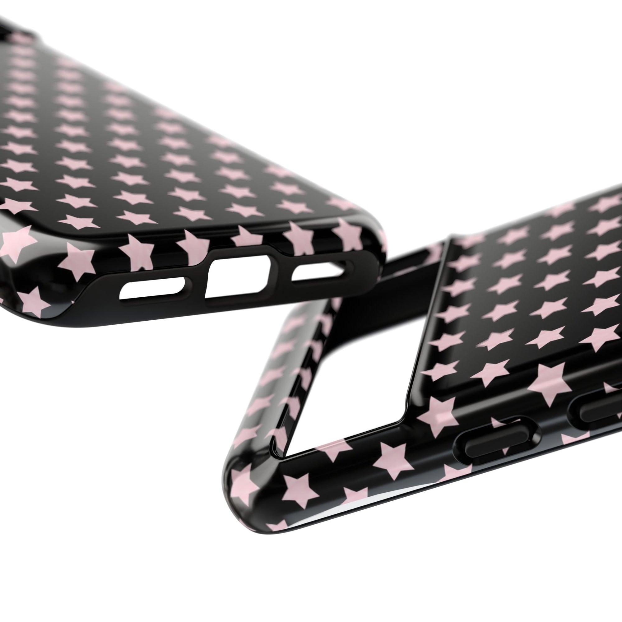Star Girl iPhone Case ✦ Y2K Aesthetic Black Star Phone Case
