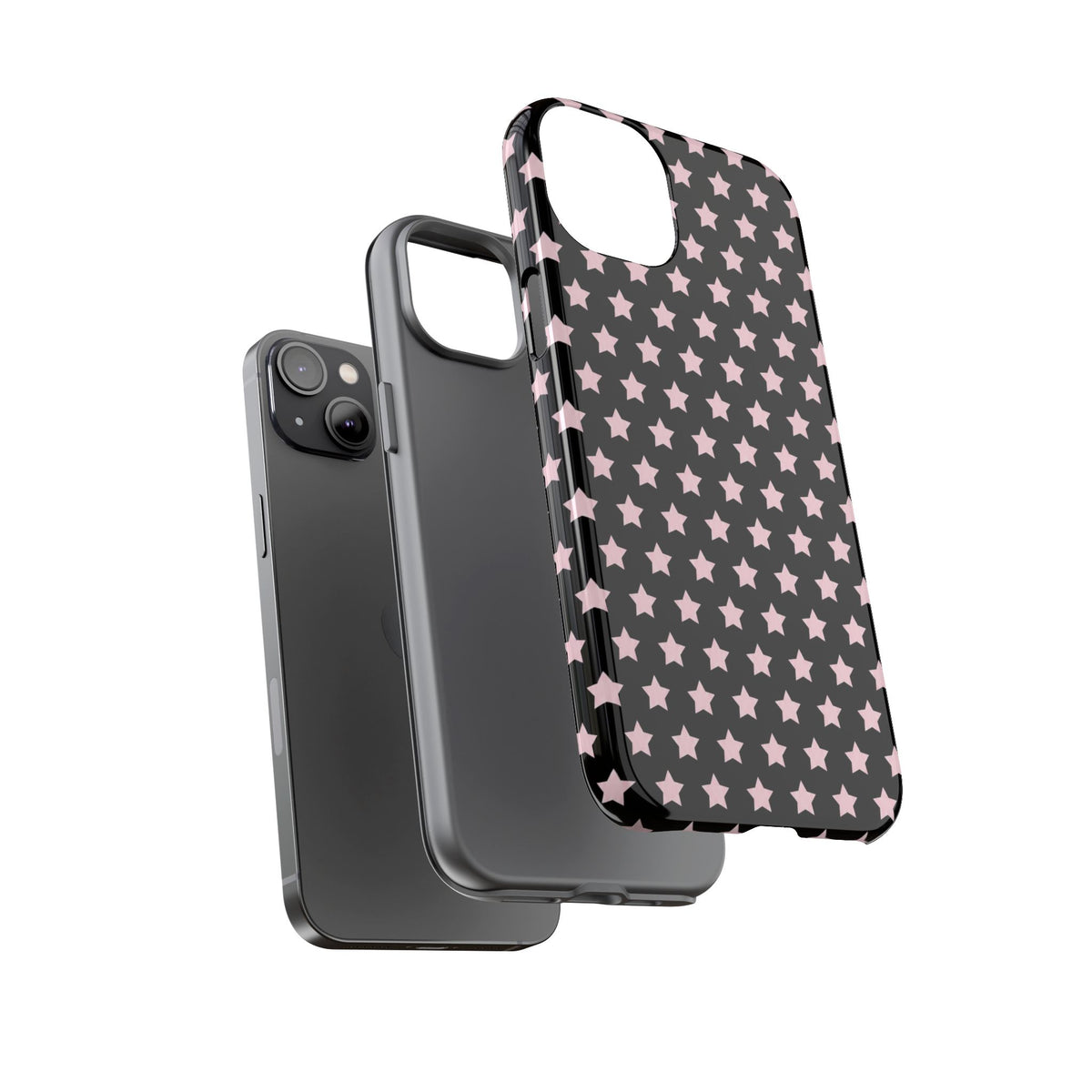 Star Girl iPhone Case ✦ Y2K Aesthetic Black Star Phone Case