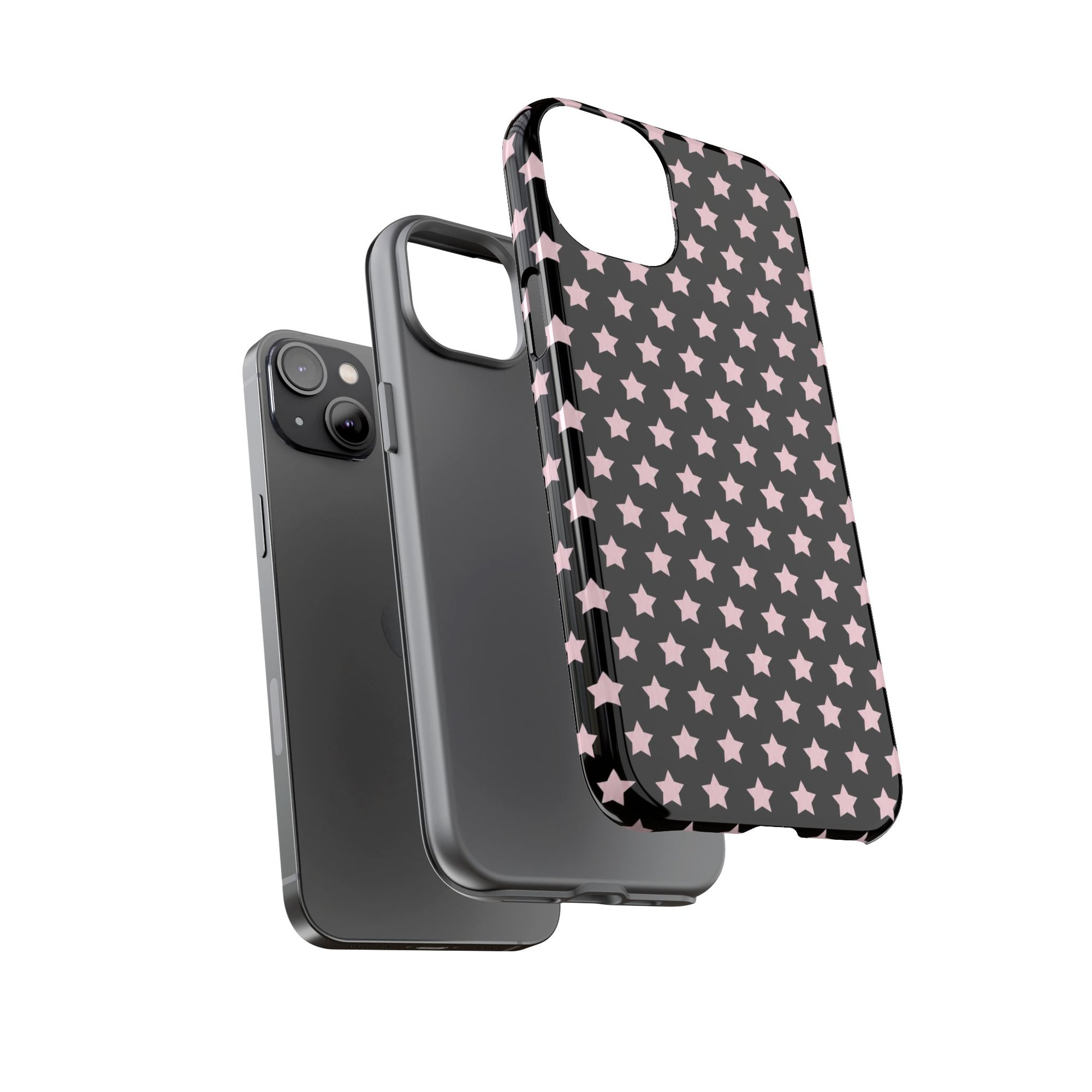 Star Girl iPhone Case ✦ Y2K Aesthetic Black Star Phone Case