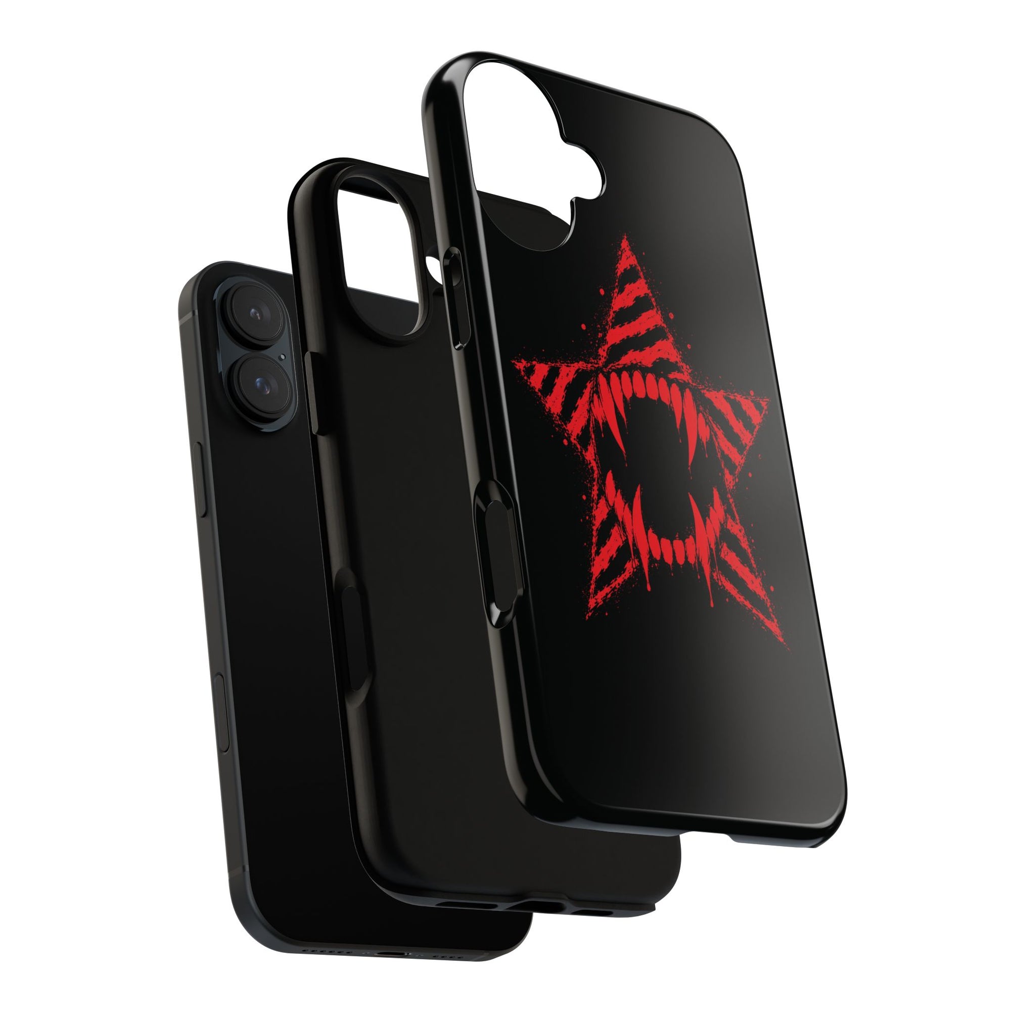 Vampire Star iPhone Case 🩸 Y2K Goth Alt Phone Case
