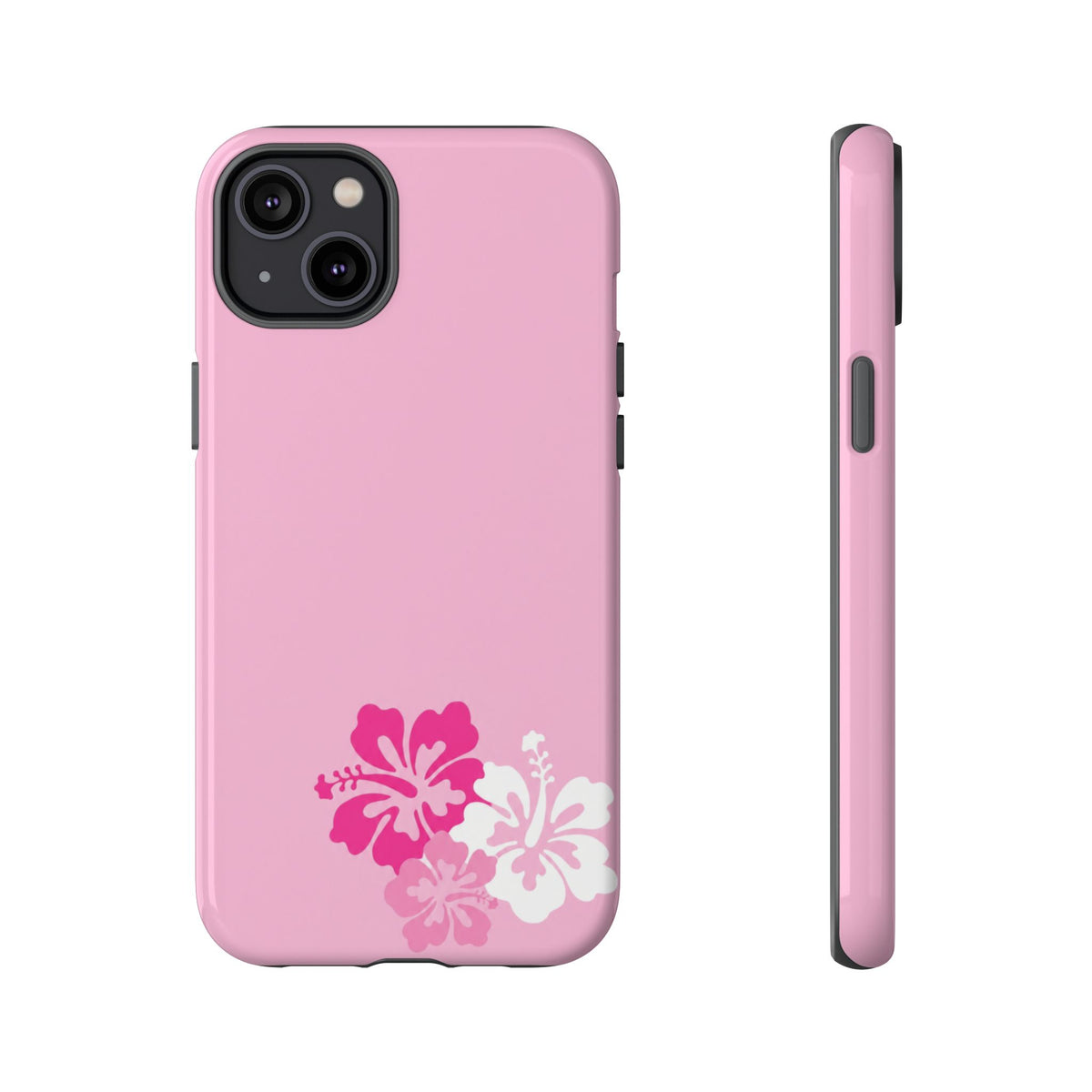 Y2K Hibiscus Floral Phone Case | Cute Coquette Tropical iPhone Case | Glossy Protective Girly Cover| dejavuu