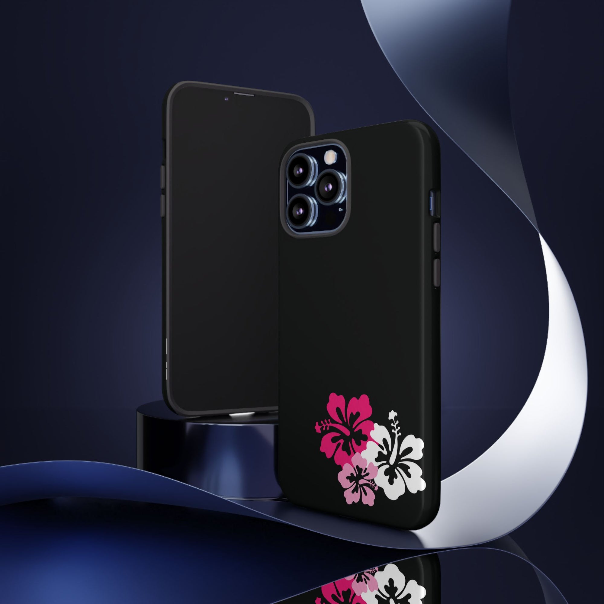 Y2K Hibiscus Floral Phone Case | Cute Coquette Tropical iPhone Case | Glossy Protective Girly Cover| dejavuu