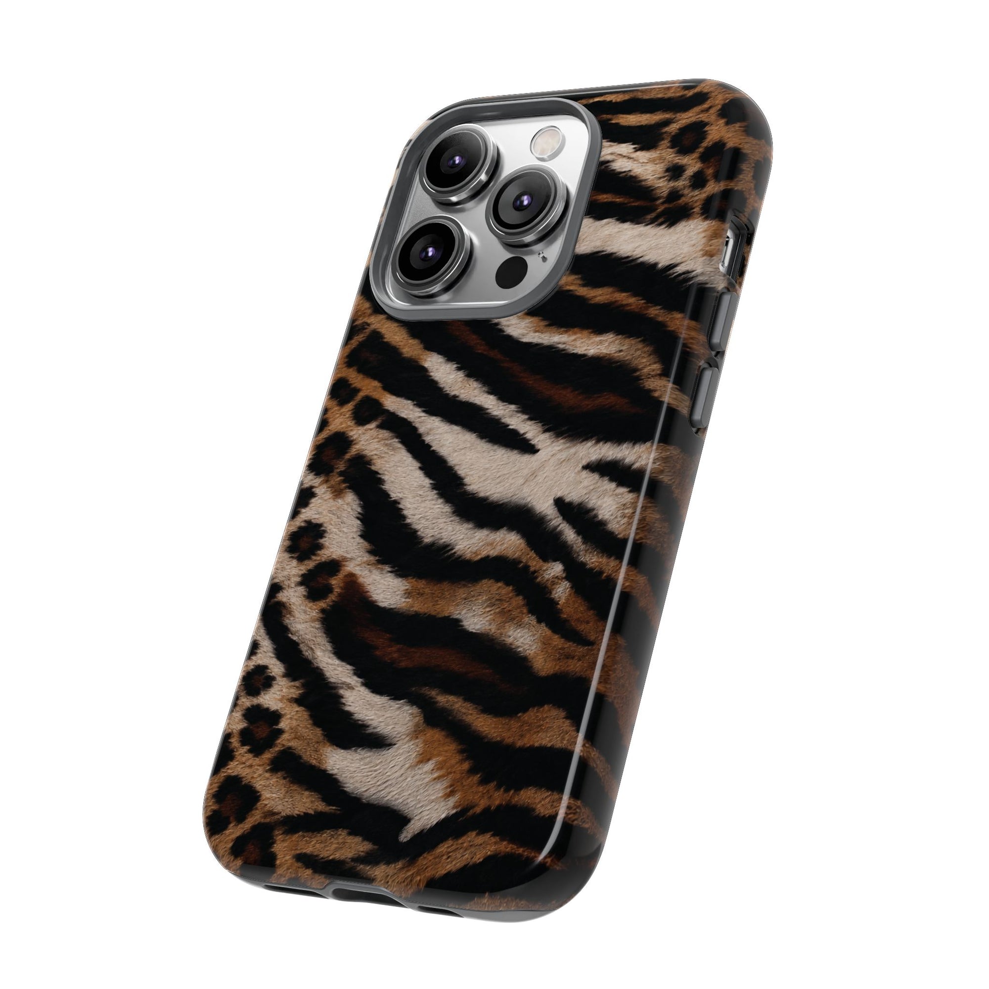Tiger x Leopard iPhone Case | Cool Girl Mob Wife Aesthetic