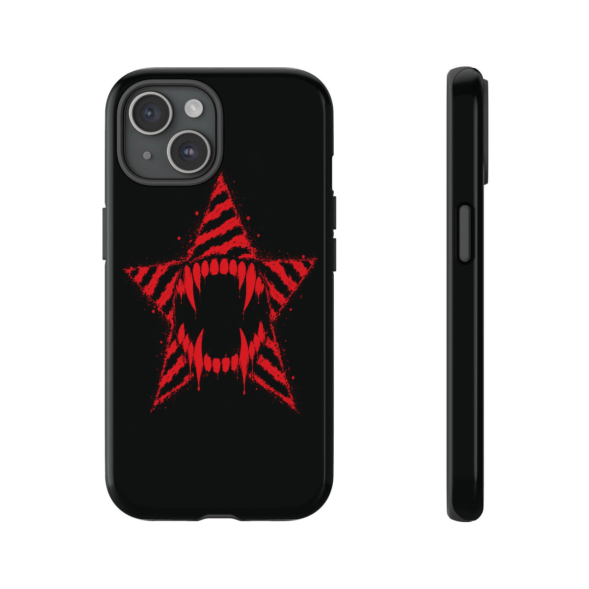 Vampire Star iPhone Case 🩸 Y2K Goth Alt Phone Case