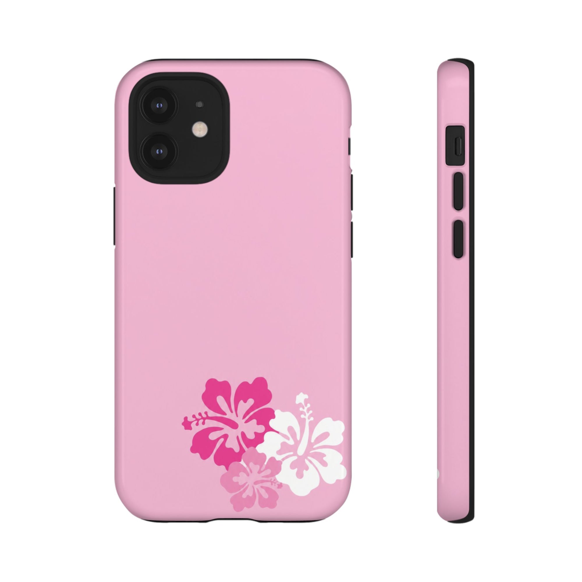 Y2K Hibiscus Floral Phone Case | Cute Coquette Tropical iPhone Case | Glossy Protective Girly Cover| dejavuu