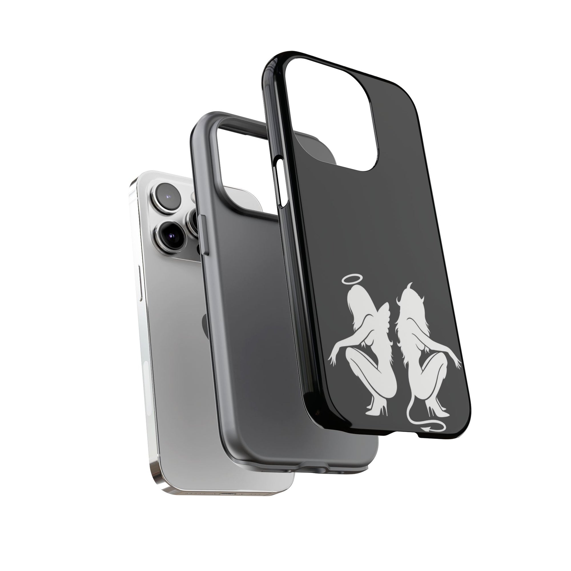 Devil VS Angel Phone Case| Gothic Y2K Phone Case