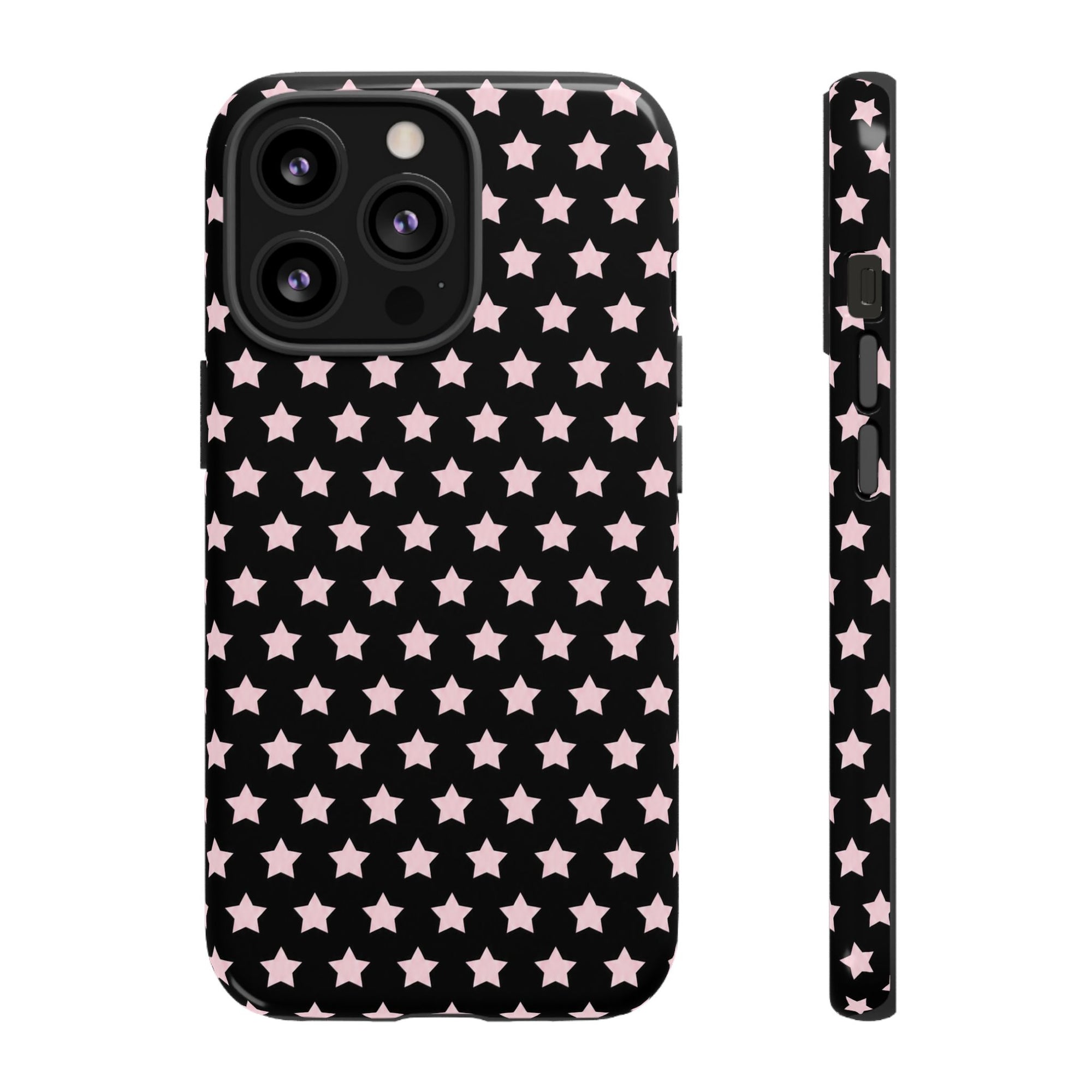 Star Girl iPhone Case ✦ Y2K Aesthetic Black Star Phone Case