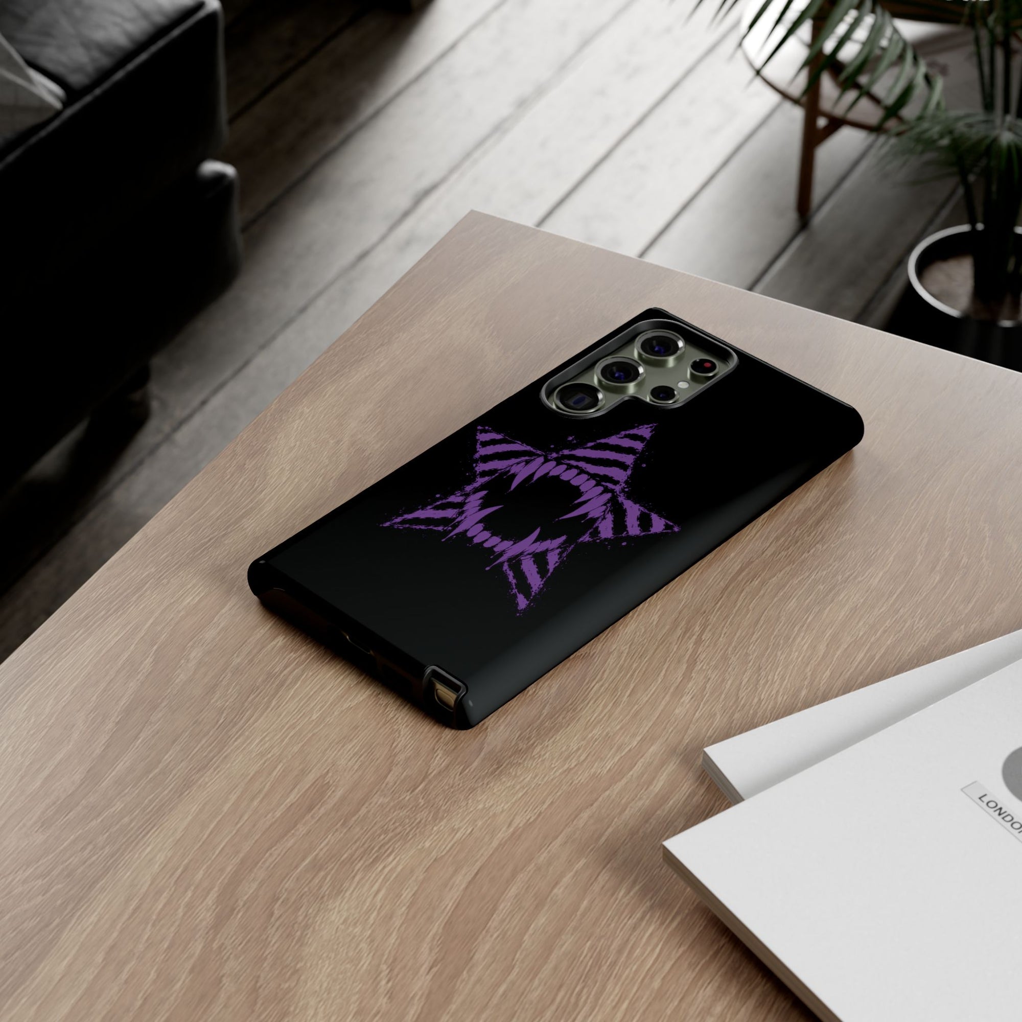 Vampire Star iPhone Case 🩸 Y2K Goth Alt Phone Case