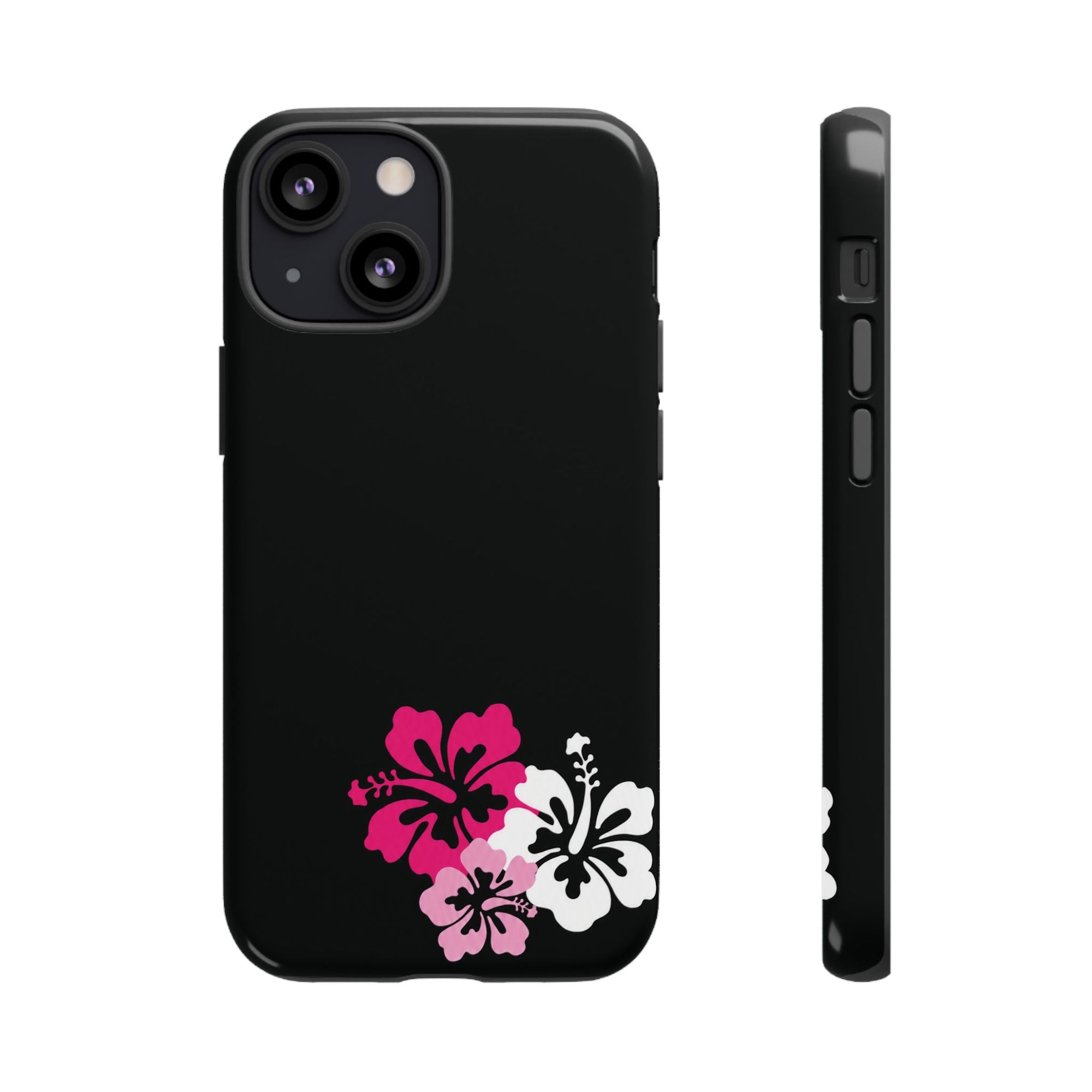 Y2K Hibiscus Floral Phone Case | Cute Coquette Tropical iPhone Case | Glossy Protective Girly Cover| dejavuu