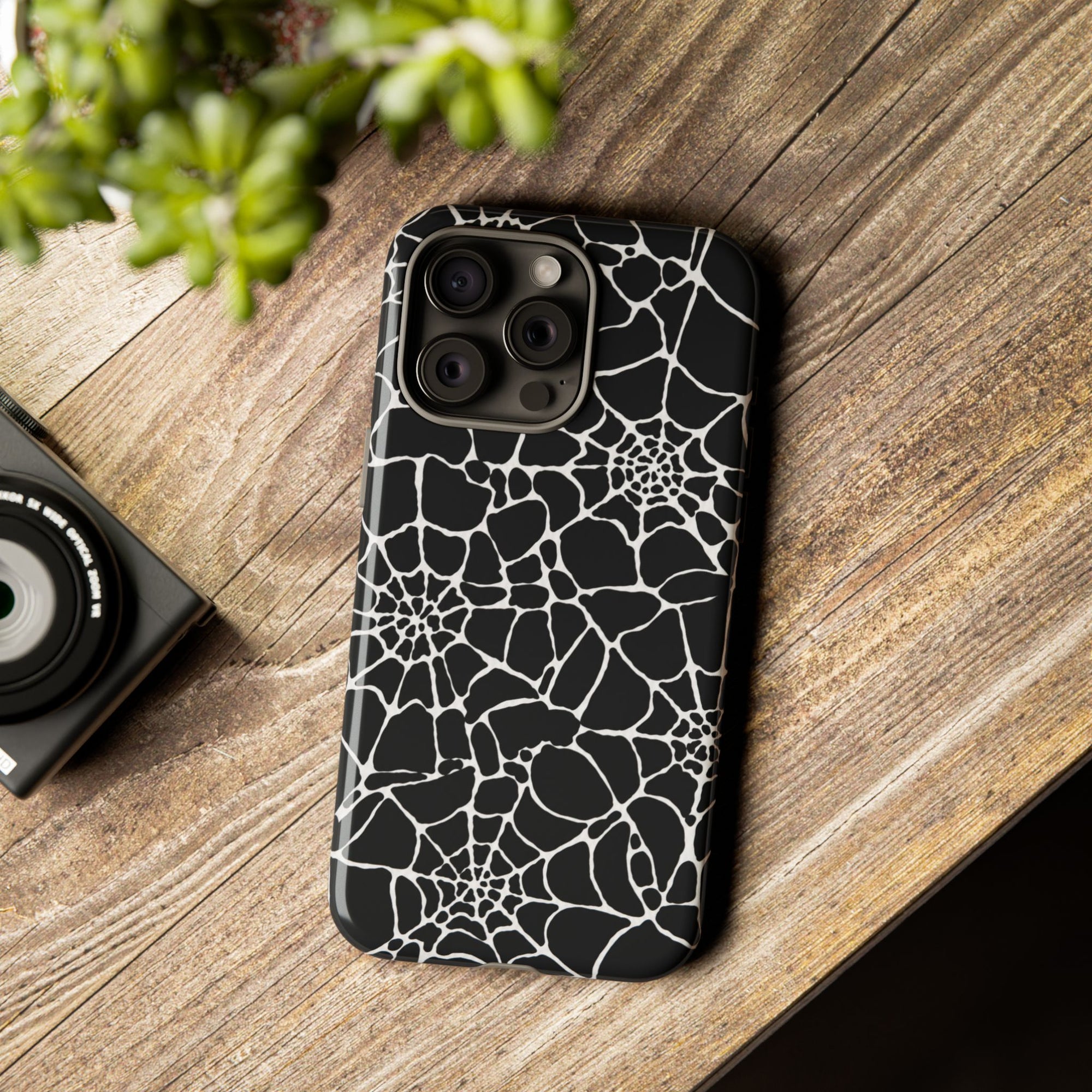 Y2K Spiderweb iPhone Case 🕷️ Goth Aesthetic Cute Emo Phone Case