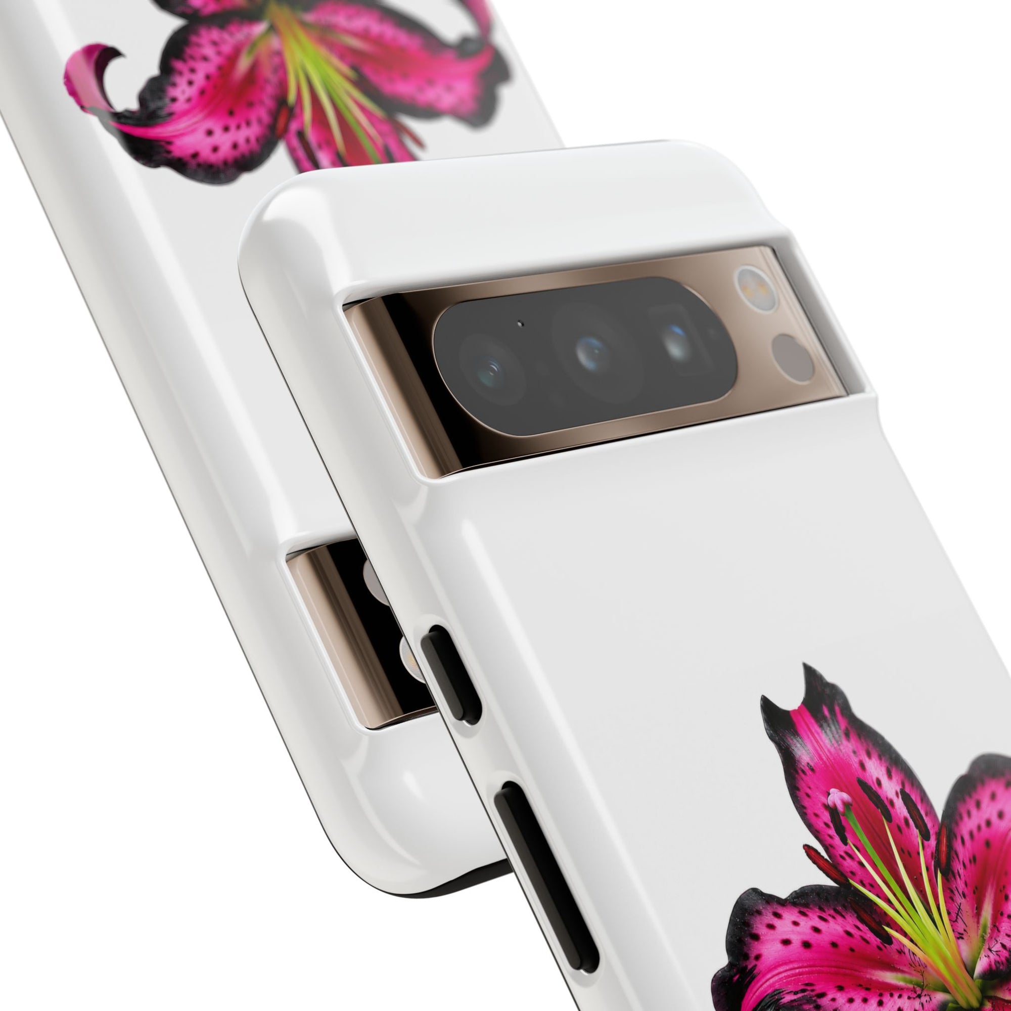 Pink Lily Christian iPhone Case ✝️ Coquette Faith Aesthetic Bible Verse Phone Case