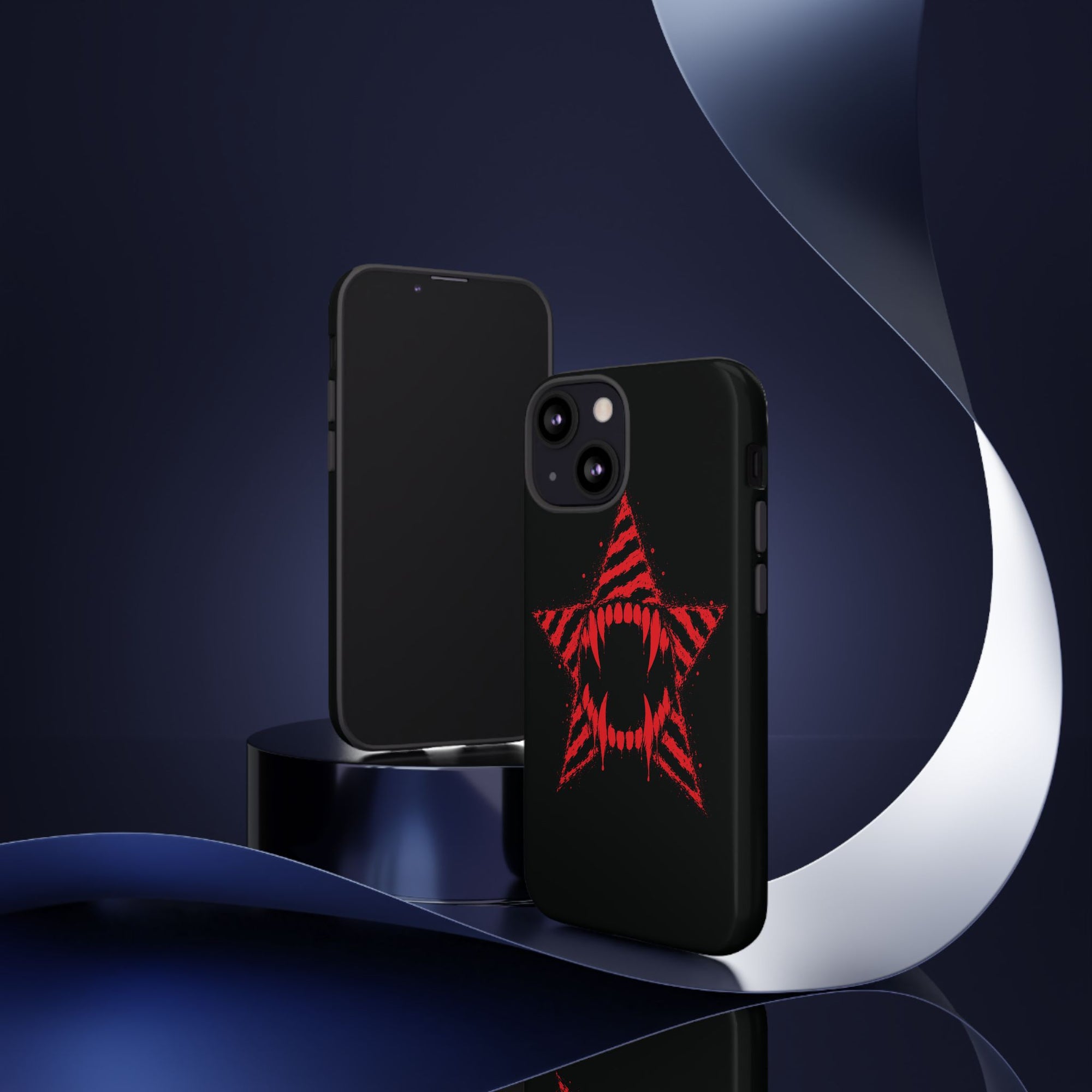 Vampire Star iPhone Case 🩸 Y2K Goth Alt Phone Case