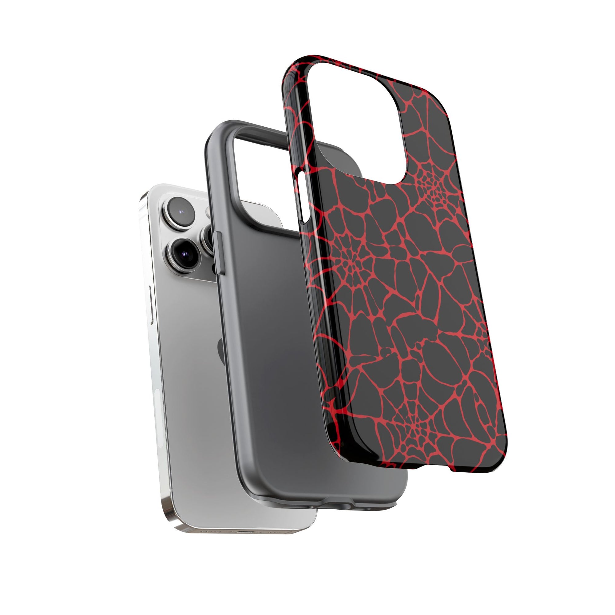 Y2K Spiderweb iPhone Case 🕷️ Goth Aesthetic Cute Emo Phone Case