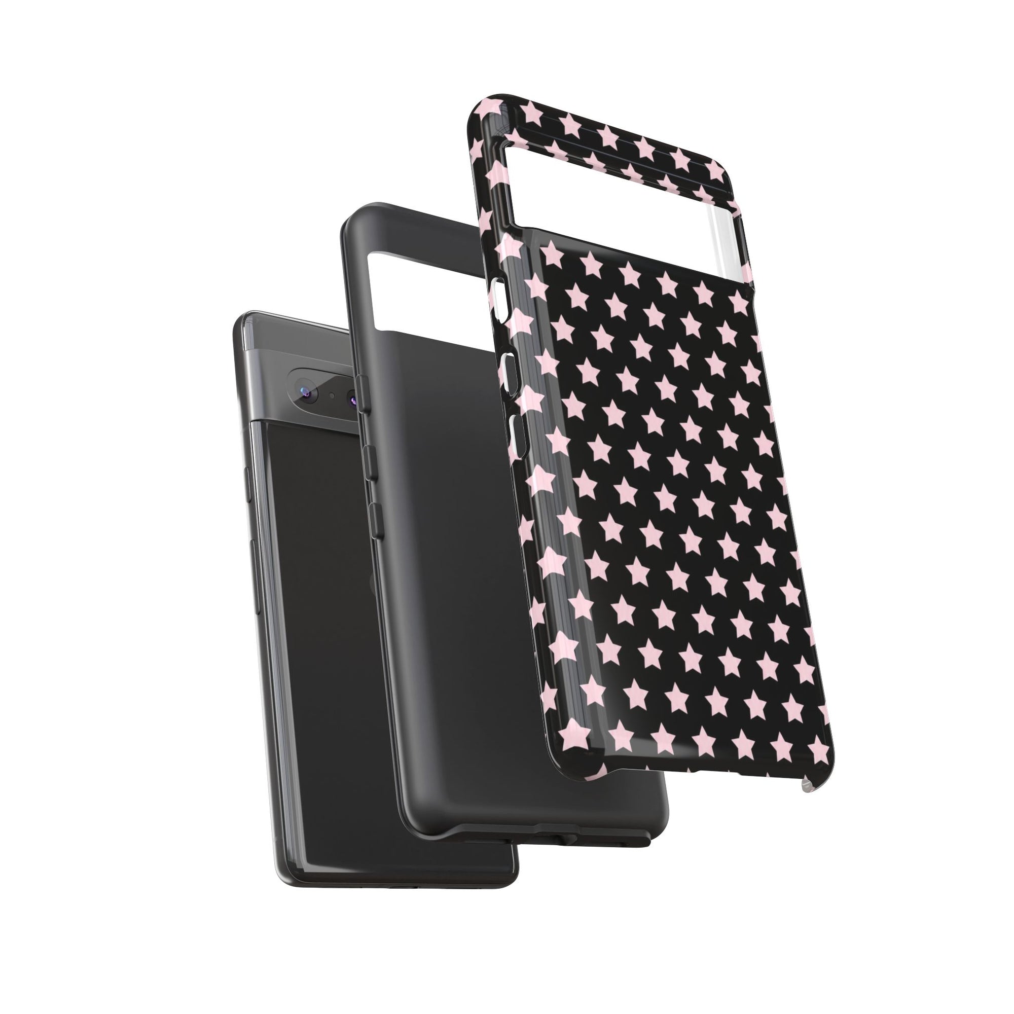 Star Girl iPhone Case ✦ Y2K Aesthetic Black Star Phone Case