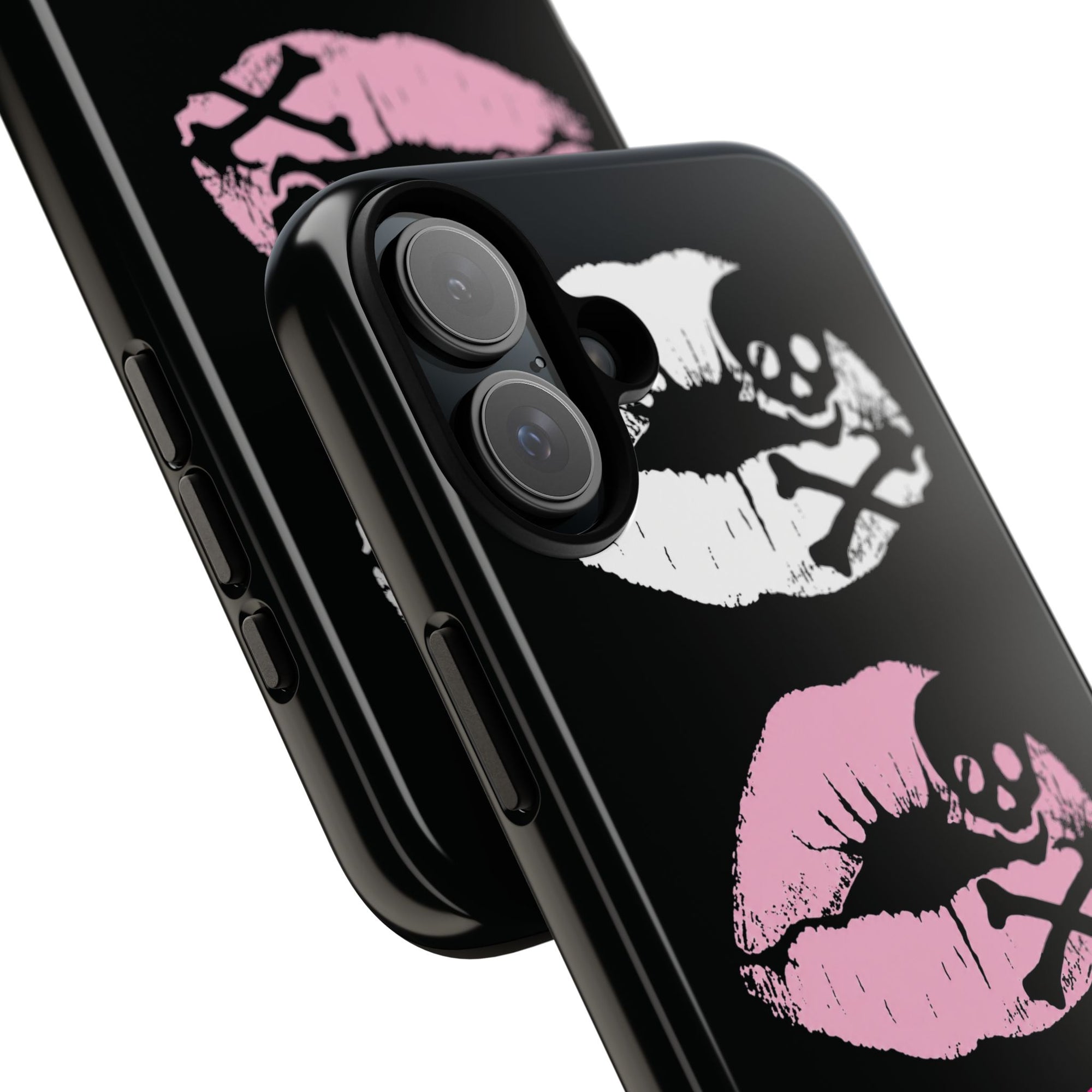 Skull Kiss Phone Case | Y2K Gothic Phone Case