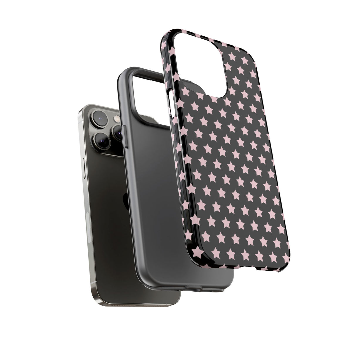 Star Girl iPhone Case ✦ Y2K Aesthetic Black Star Phone Case