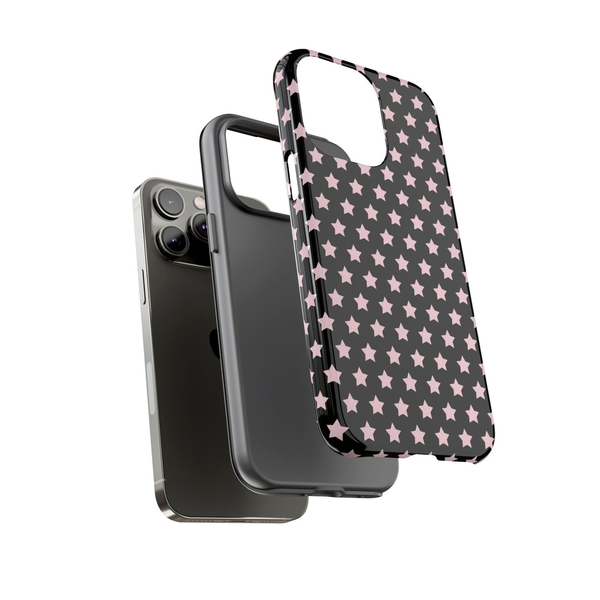 Star Girl iPhone Case ✦ Y2K Aesthetic Black Star Phone Case