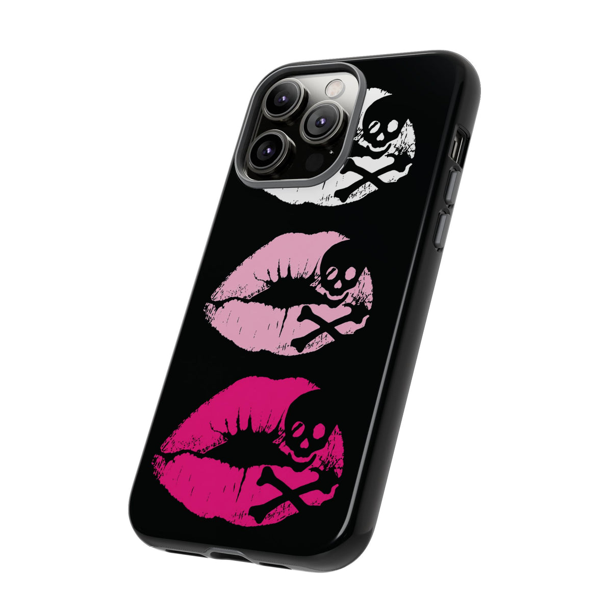 Skull Kiss Phone Case | Y2K Gothic Phone Case