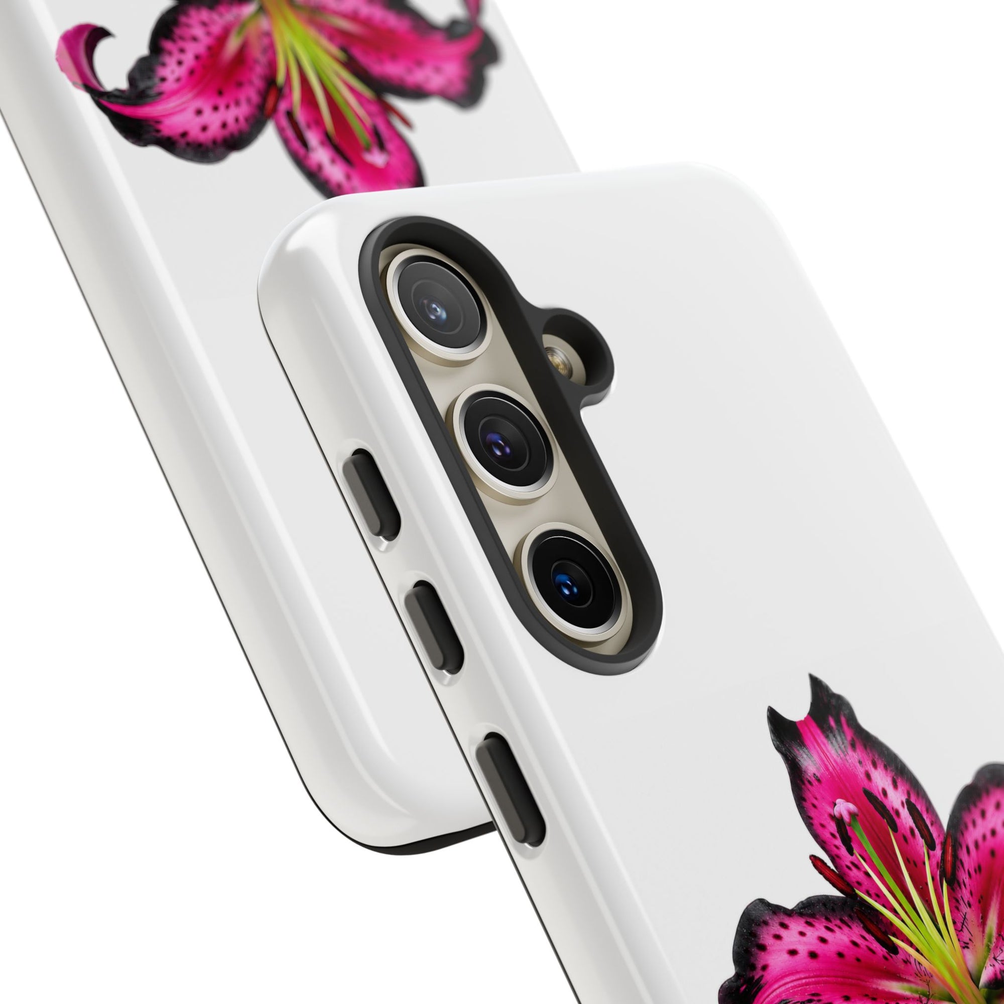 Pink Lily Christian iPhone Case ✝️ Coquette Faith Aesthetic Bible Verse Phone Case