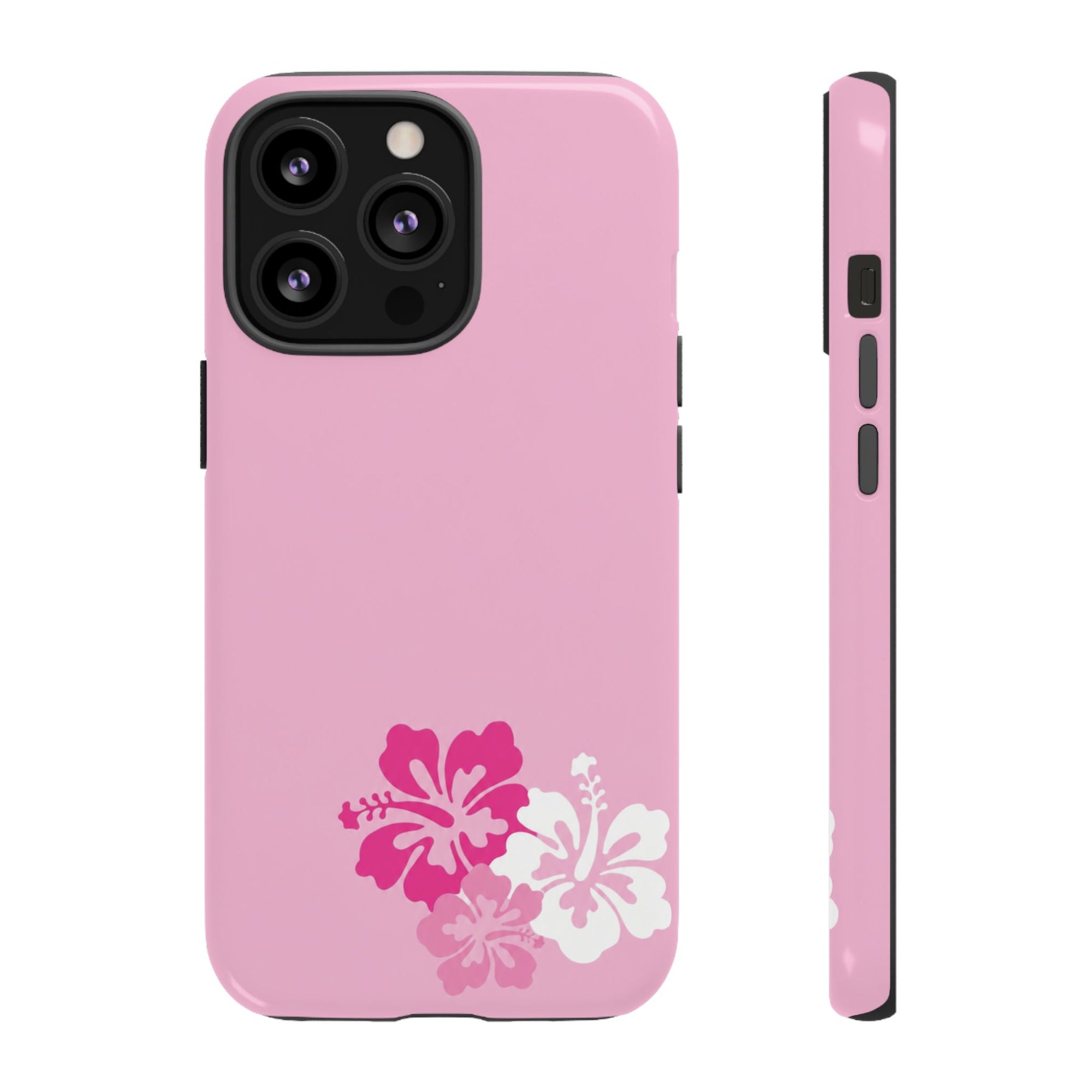 Y2K Hibiscus Floral Phone Case | Cute Coquette Tropical iPhone Case | Glossy Protective Girly Cover| dejavuu