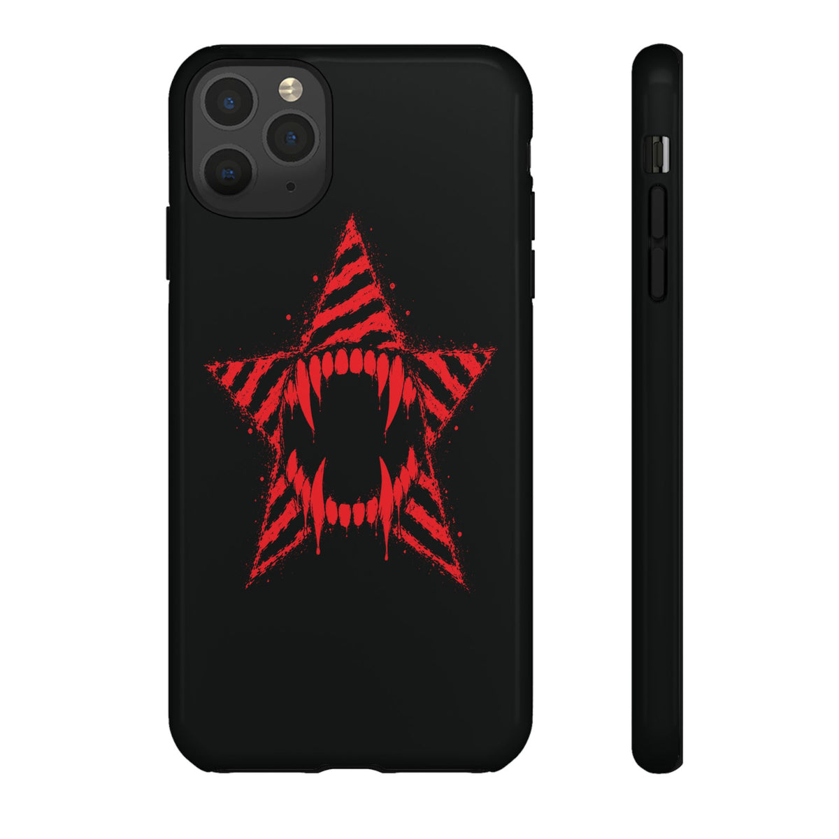 Vampire Star iPhone Case 🩸 Y2K Goth Alt Phone Case