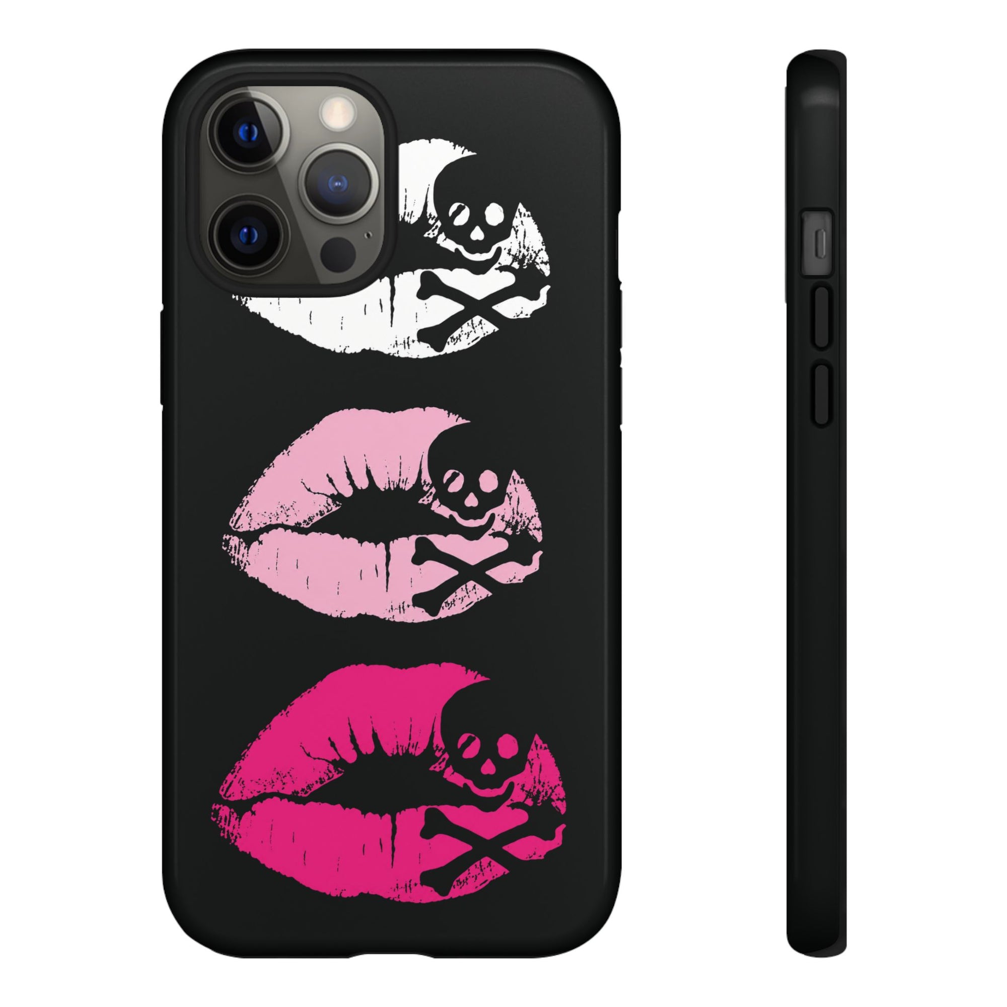Skull Kiss Phone Case | Y2K Gothic Phone Case