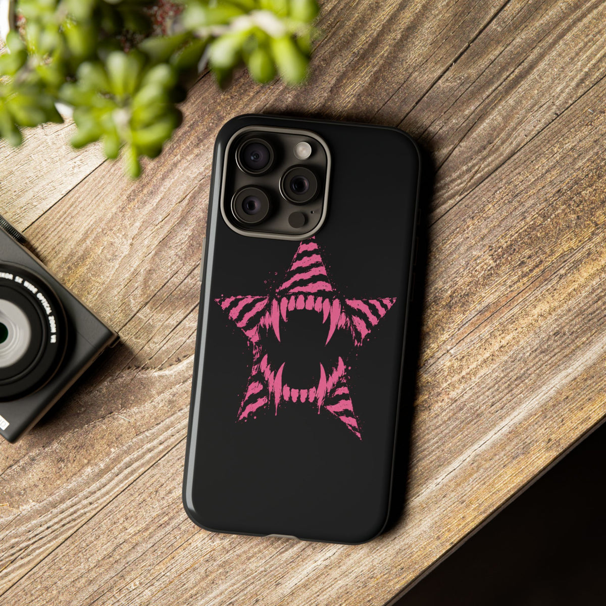 Vampire Star iPhone Case 🩸 Y2K Goth Alt Phone Case