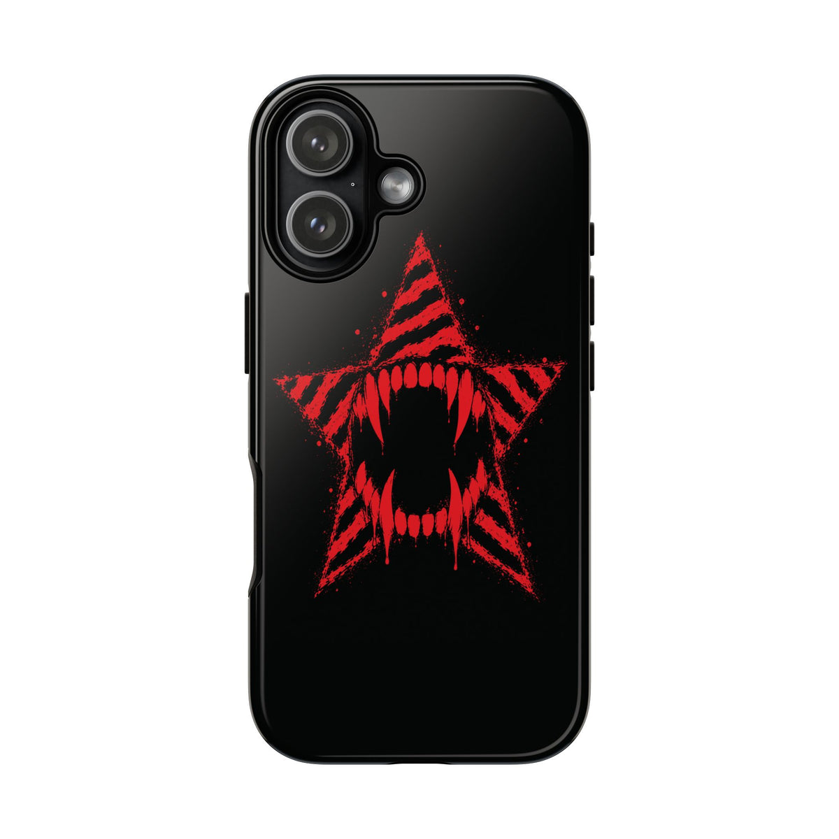 Vampire Star iPhone Case 🩸 Y2K Goth Alt Phone Case