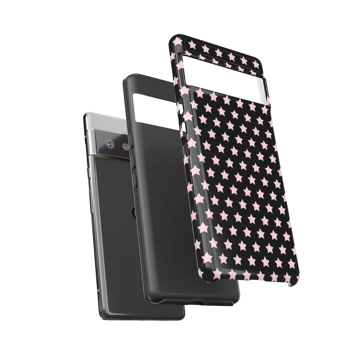 Star Girl iPhone Case ✦ Y2K Aesthetic Black Star Phone Case