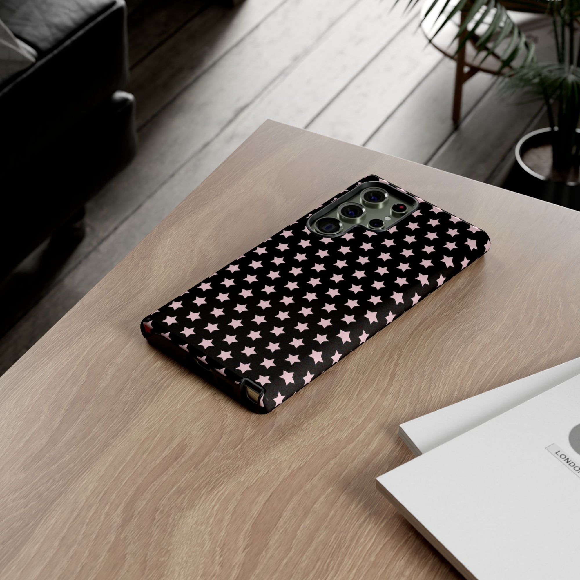 Star Girl iPhone Case ✦ Y2K Aesthetic Black Star Phone Case