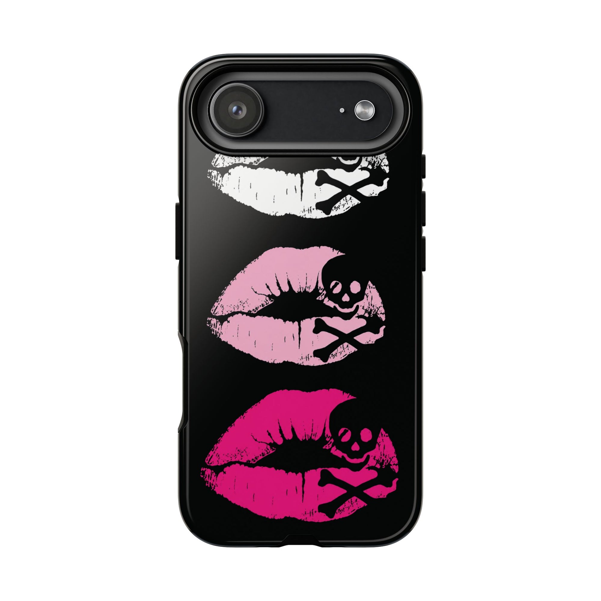 Skull Kiss Phone Case | Y2K Gothic Phone Case